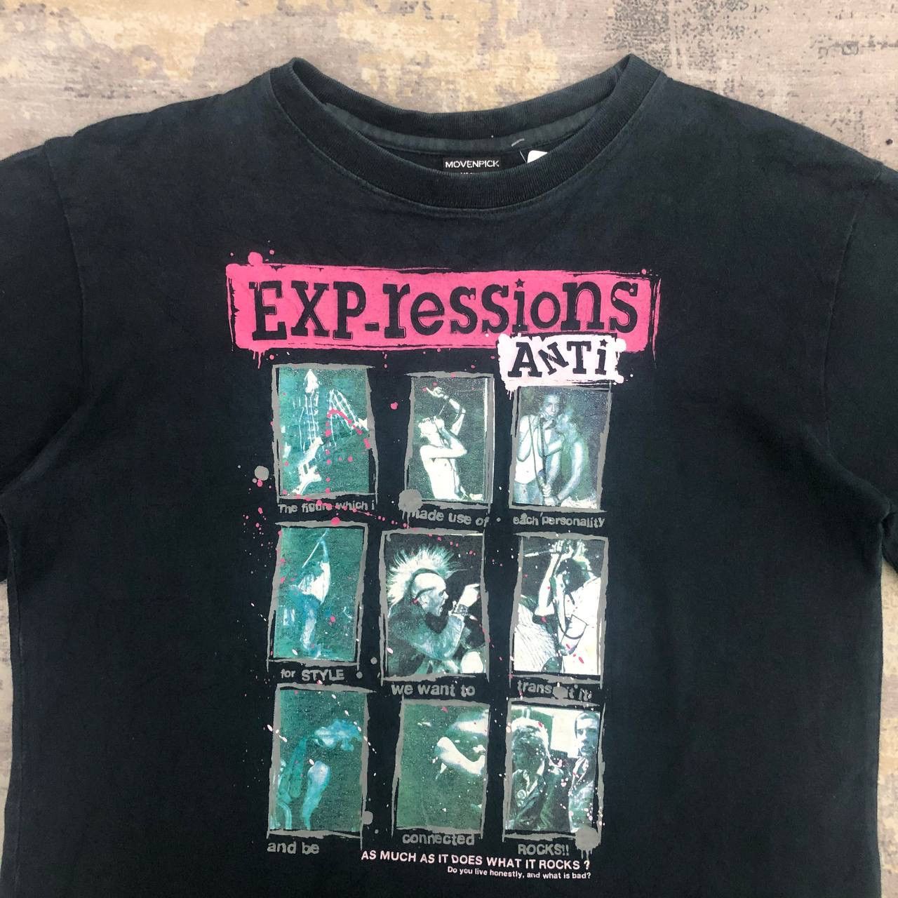 Japanese Brand × Vintage T549. SUN FADED PUNK MOVENPICK TEE Size US L / EU 52-54 / 3 - 1 Thumbnail