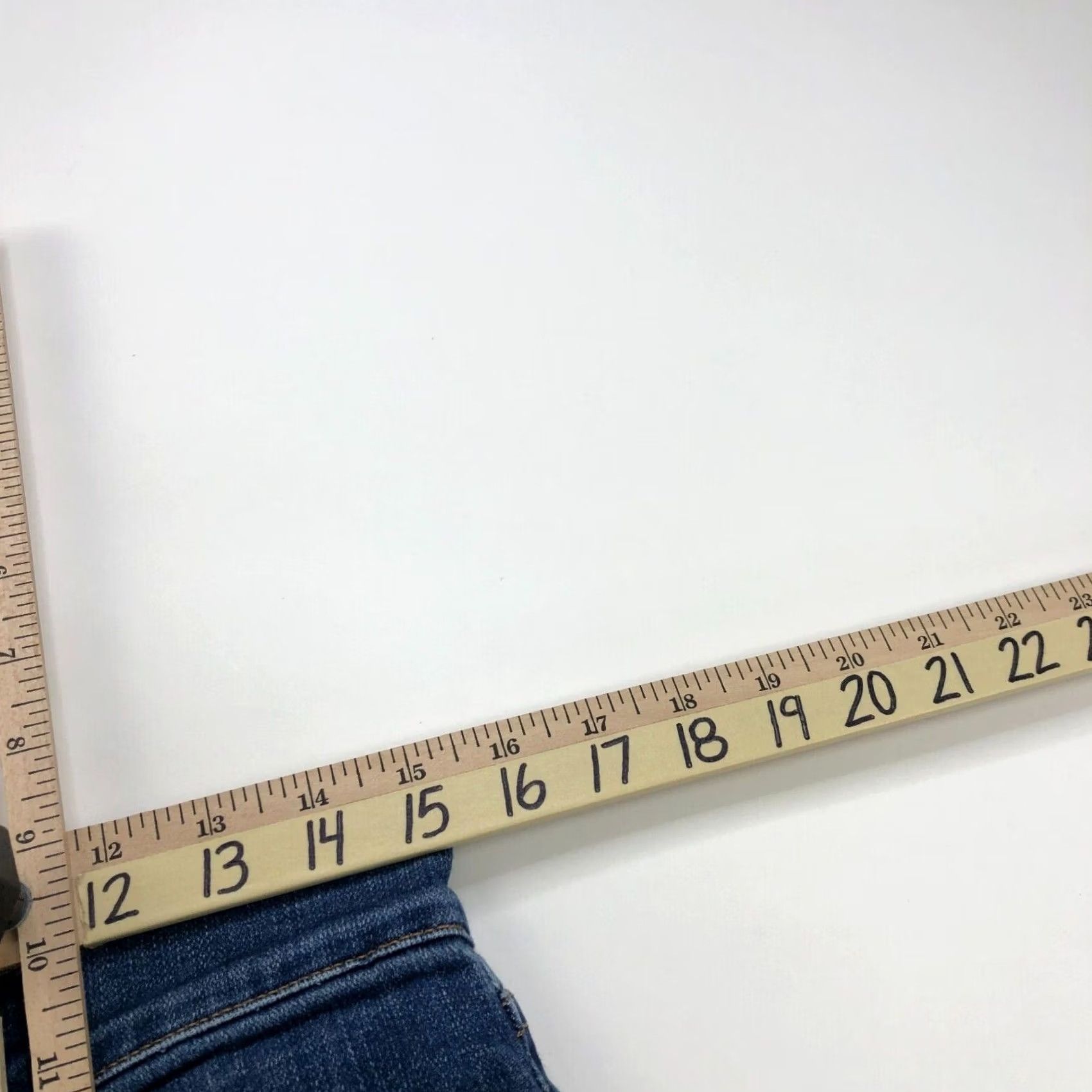 Frame FRAME Le High Straight MINT 30 Denim Jeans Women High Rise 5-Pocket Blue Fiber Stretch Vintage: No Size 30" / US 8 / IT 44 - 7 Thumbnail