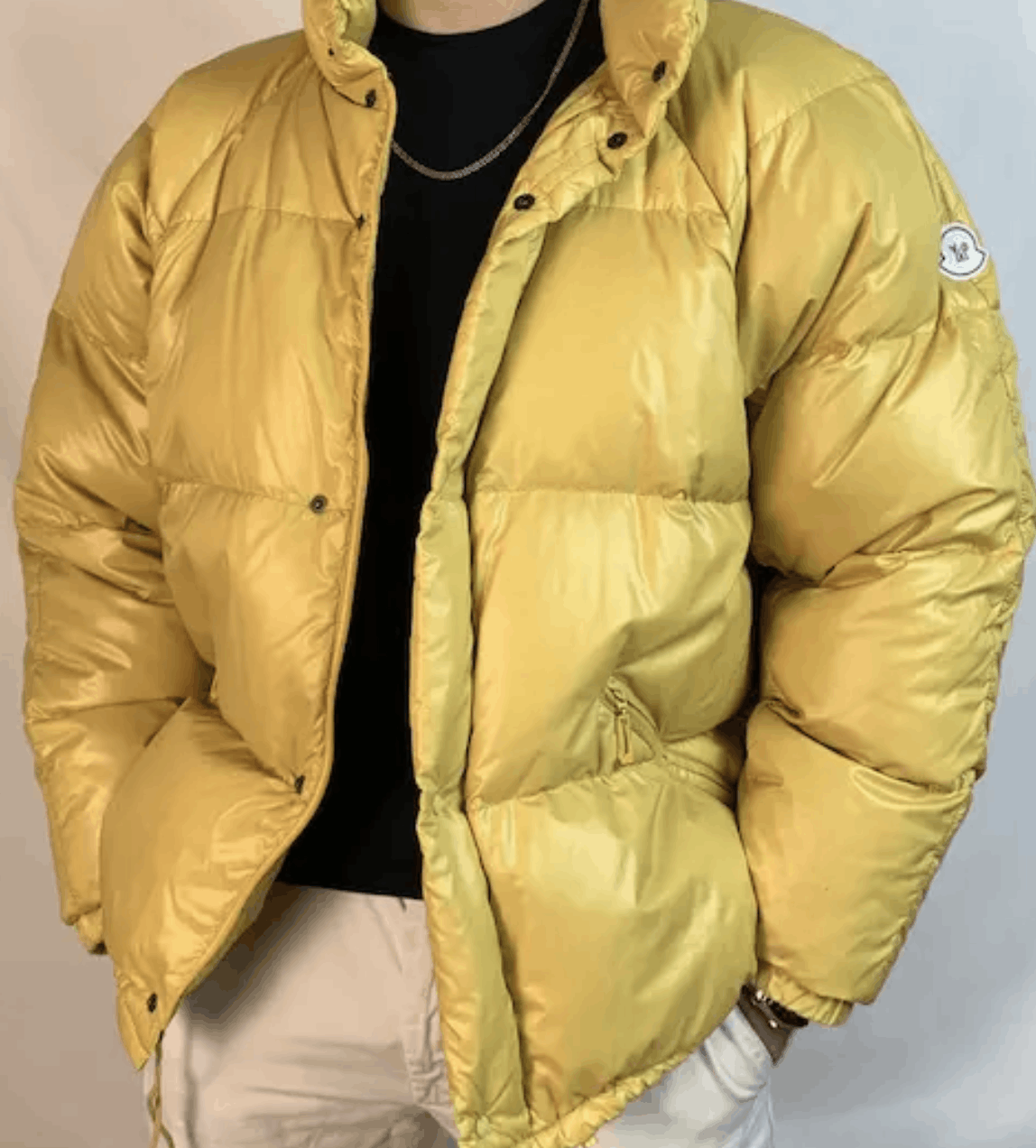 Moncler !Extremely rare Moncler Grenoble yellow puffer jacket Size US XL / EU 56 / 4 - 8 Thumbnail