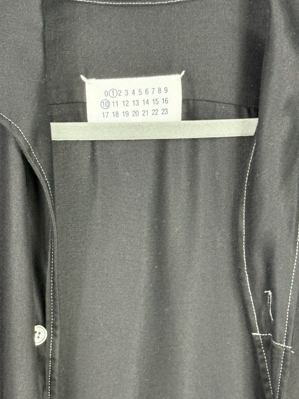 Maison Margiela Maison Margiela Paris Contrast Stitch Shirt Size US XL / EU 56 / 4 - 2 Thumbnail