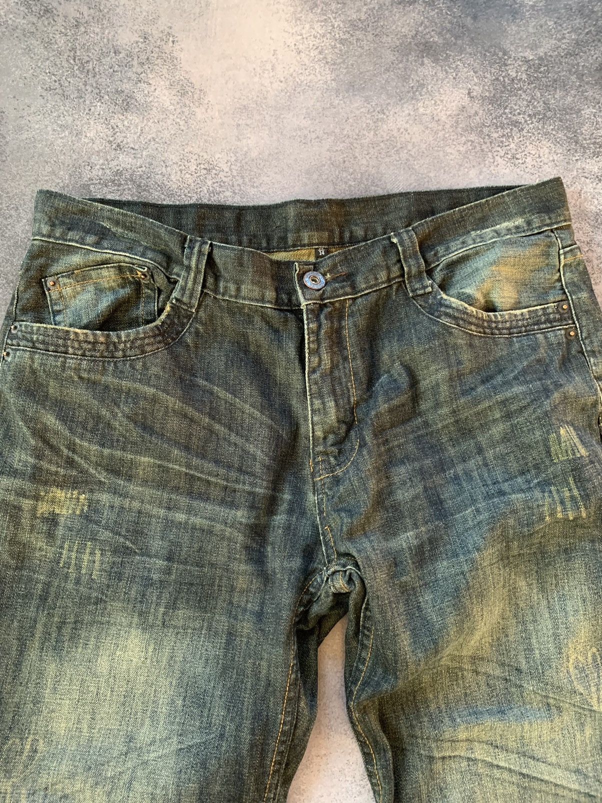 Hysteric Glamour × If Six Was Nine × Japanese Brand 💥 HYSTERIC GLAMOUR BALENCIAGA STYLE JAPANESE JEANS Size US 34 / EU 50 - 7 Thumbnail