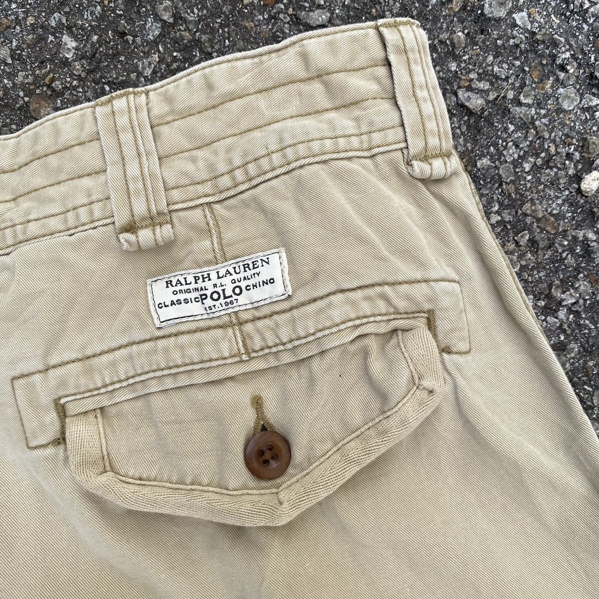 RRL Ralph Lauren Vintage Polo Ralph Lauren RRL Heavy Baggy Cargo Shorts Jorts Size US 34 / EU 50 - 9 Thumbnail