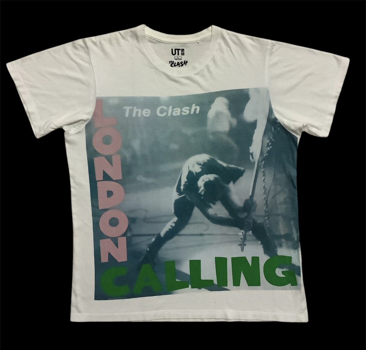 Band Tees × Uniqlo × Vintage Vintage Uniqlo x The Clash London Calling Band T Shirt Size US L / EU 52-54 / 3 - 1 Thumbnail