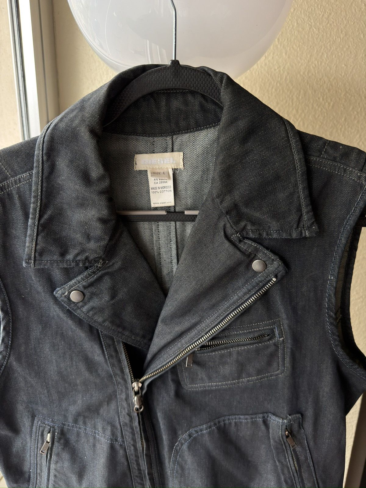 Diesel Diesel denim vest Size US L / EU 52-54 / 3 - 5 Thumbnail