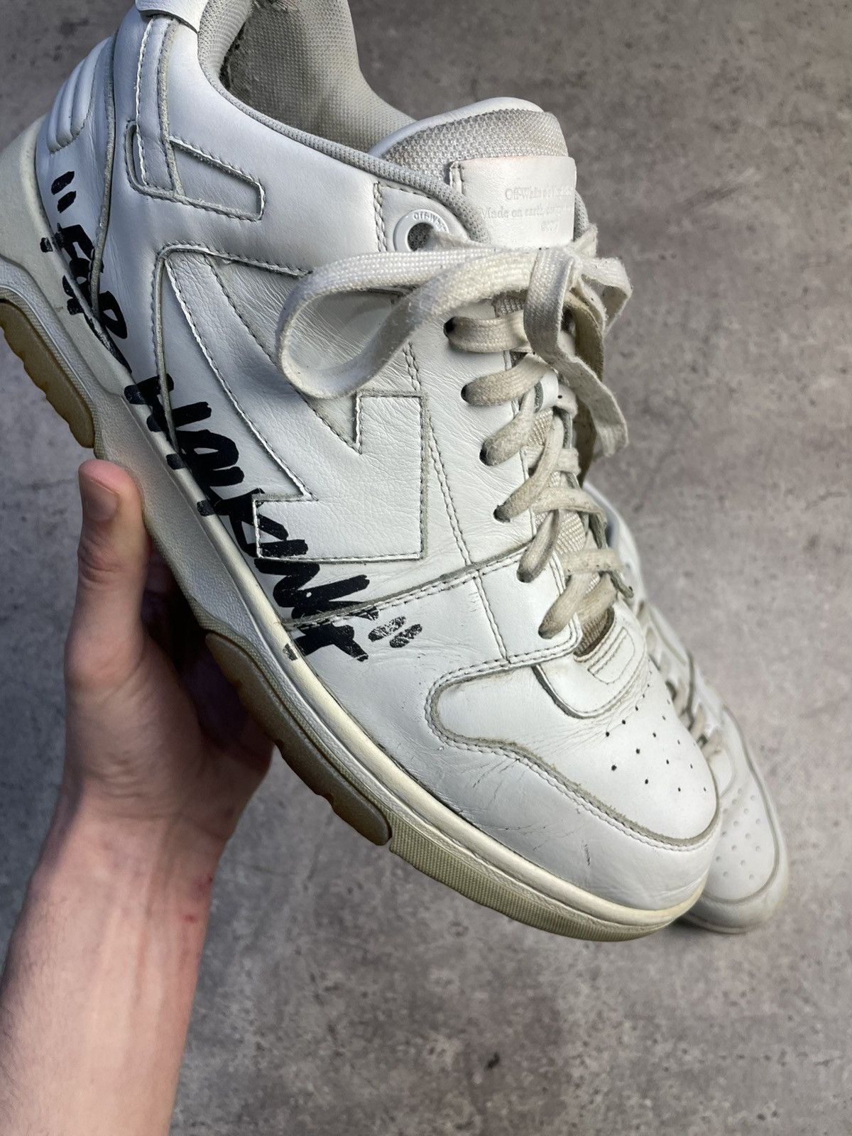 Off-White Off-White Out of Office For Walking size 46 size 13 Size US 13 / EU 46 - 3 Thumbnail