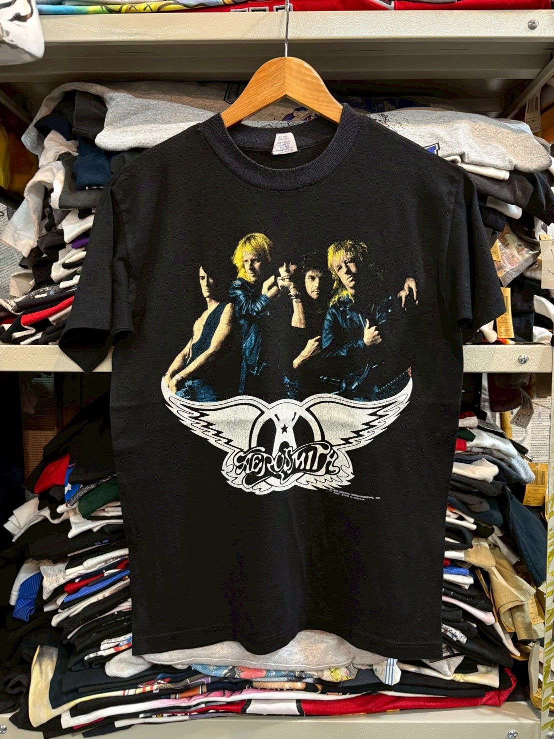 Aerosmith Aerosmith 1989’s vintage tee Size US M / EU 48-50 / 2 - 1 Thumbnail