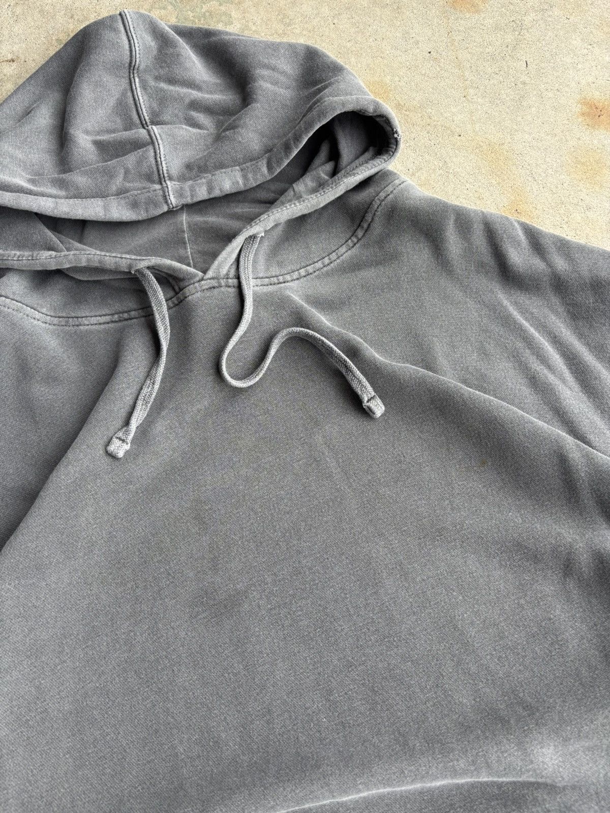 Other Crazy Vintage Wash Faded Grey Boxy Fit Hoodie Size US XL / EU 56 / 4 - 3 Thumbnail