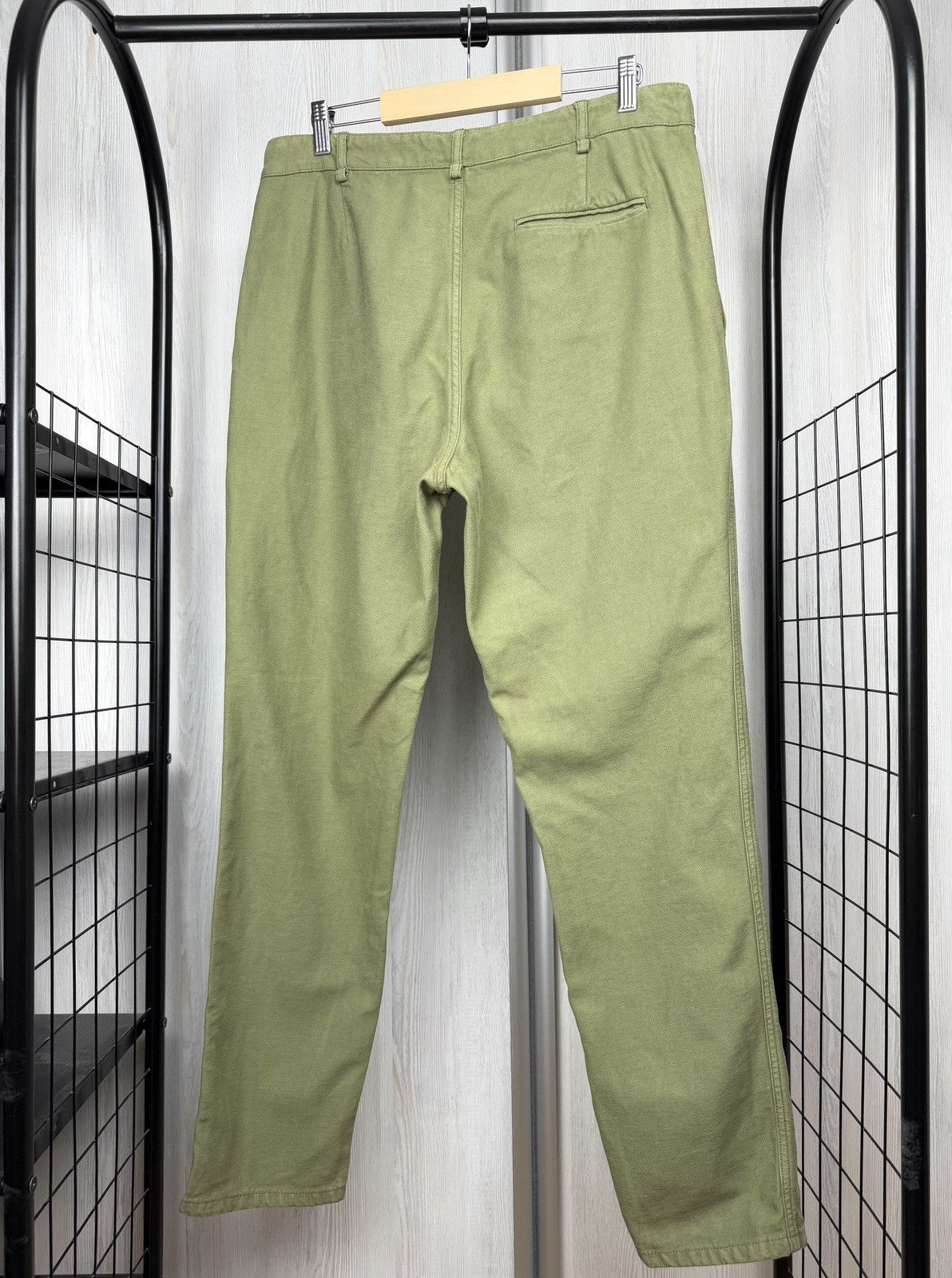 Homecore Homecore khaki green cotton chino pants size 33 Size US 33 - 5 Thumbnail