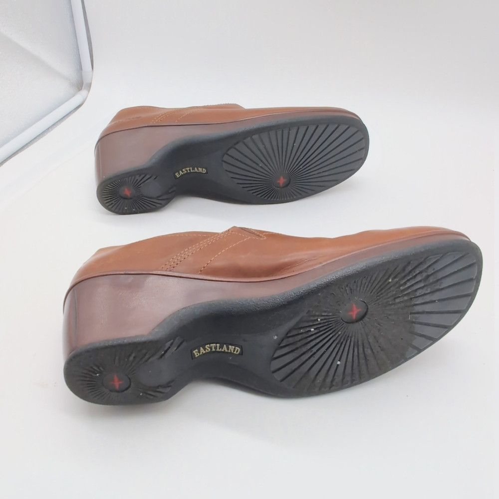 Eastland Eastland Constance Brown Leather Clogs sz 9 Size US 9 / IT 39 - 9 Thumbnail