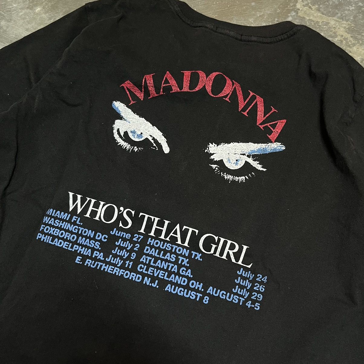Band Tees × GU Madonna world tour t shirt 1987 Size US S / EU 44-46 / 1 - 5 Thumbnail