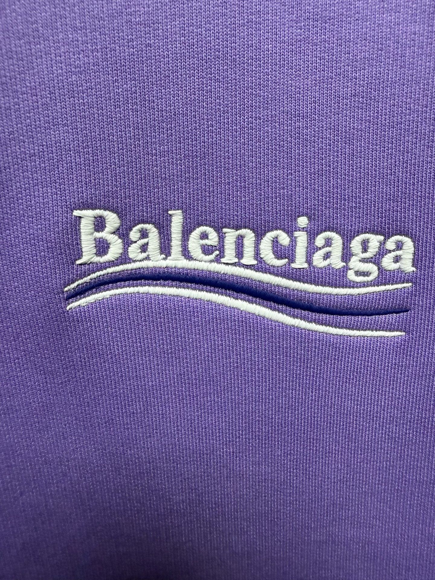 Balenciaga balenciaga purple hooded sweatshirt size L Size US L / EU 52-54 / 3 - 5 Thumbnail