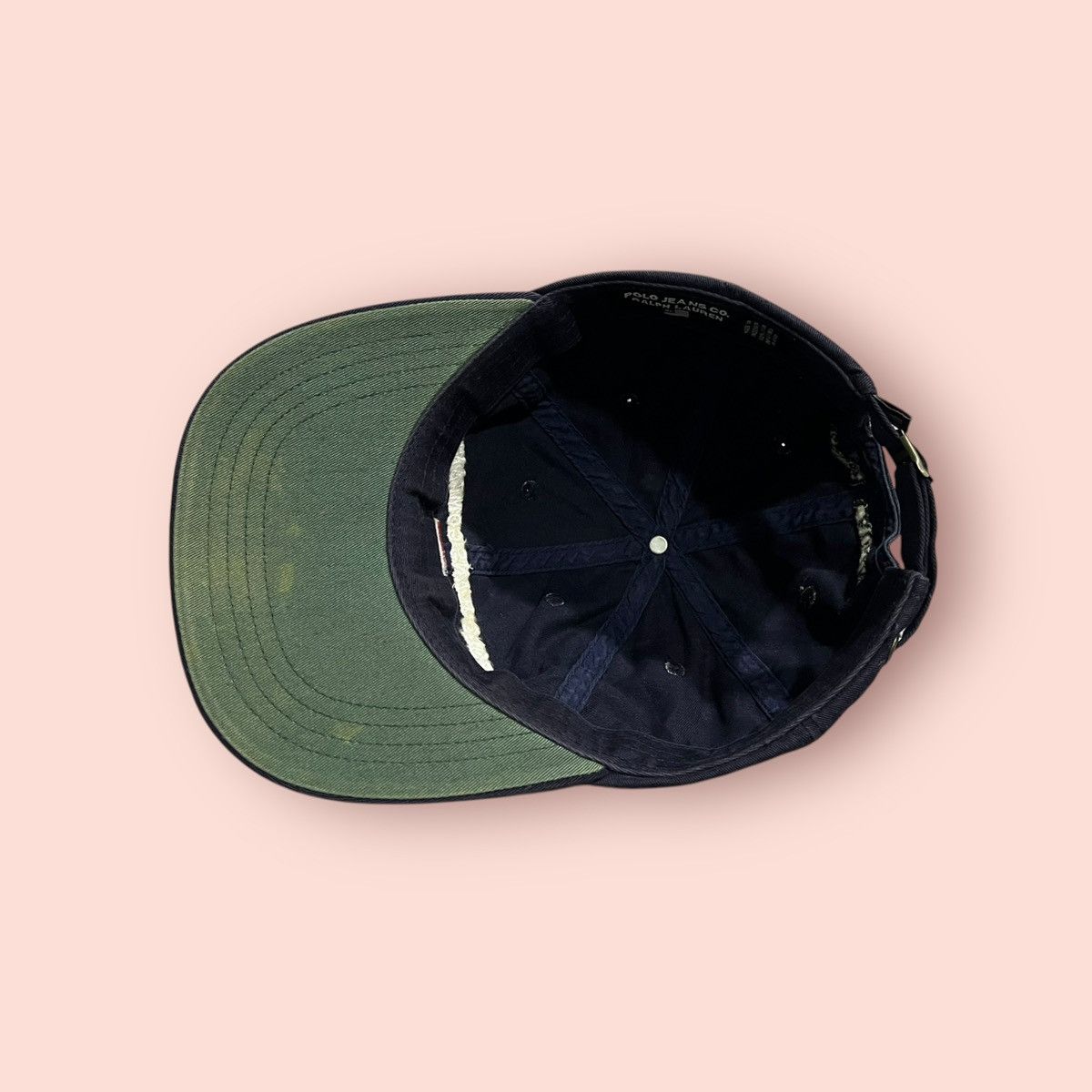 Polo Ralph Lauren × Ralph Lauren × Vintage VINTAGE POLO JEANS COMPANY STRAPBACK CAP Size ONE SIZE - 17 Thumbnail