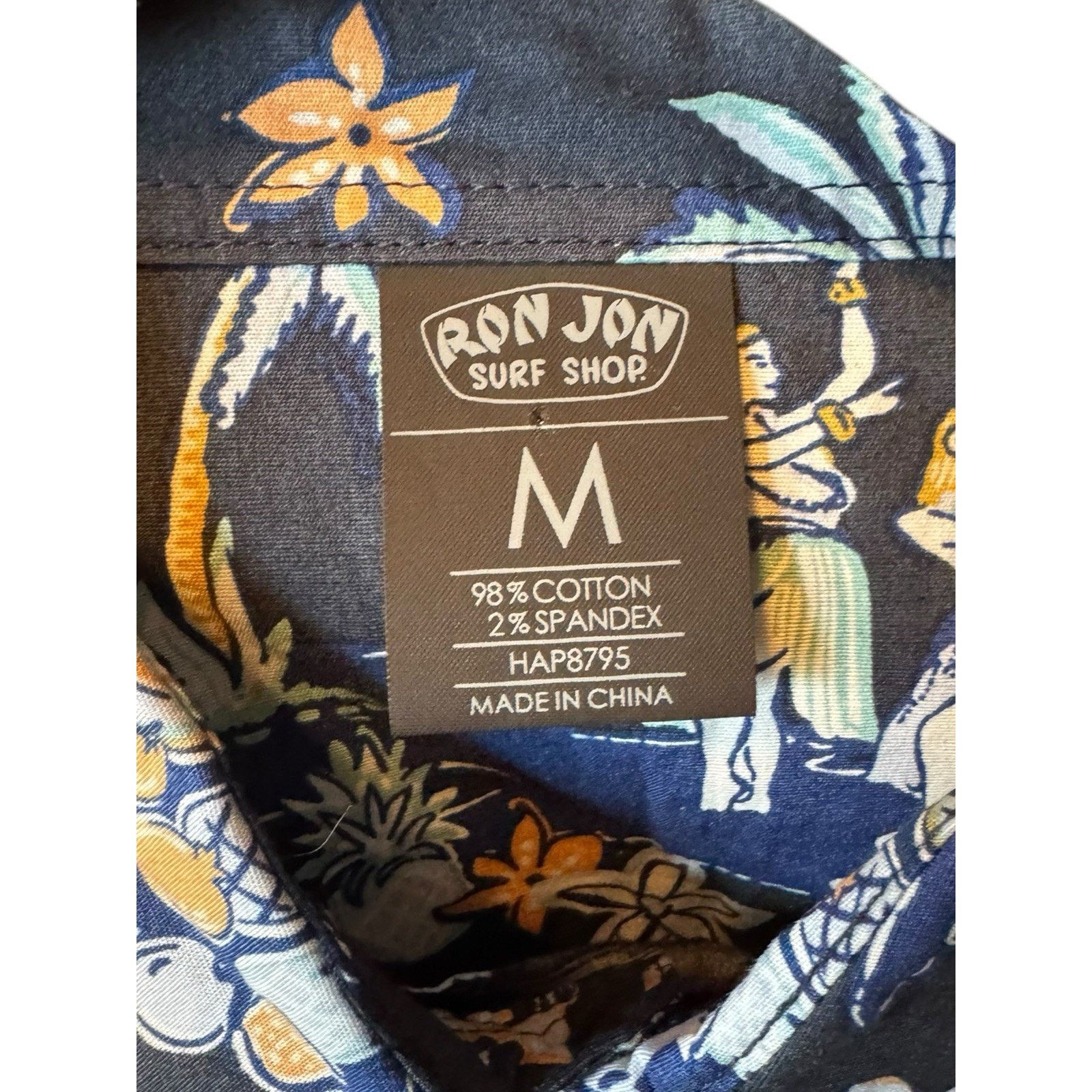 Ron Jon Surf Shop Ron Jon Surf Shop NEW Mens Hawaiian Shirt Aloha Palm Trees Size US M / EU 48-50 / 2 - 7 Thumbnail