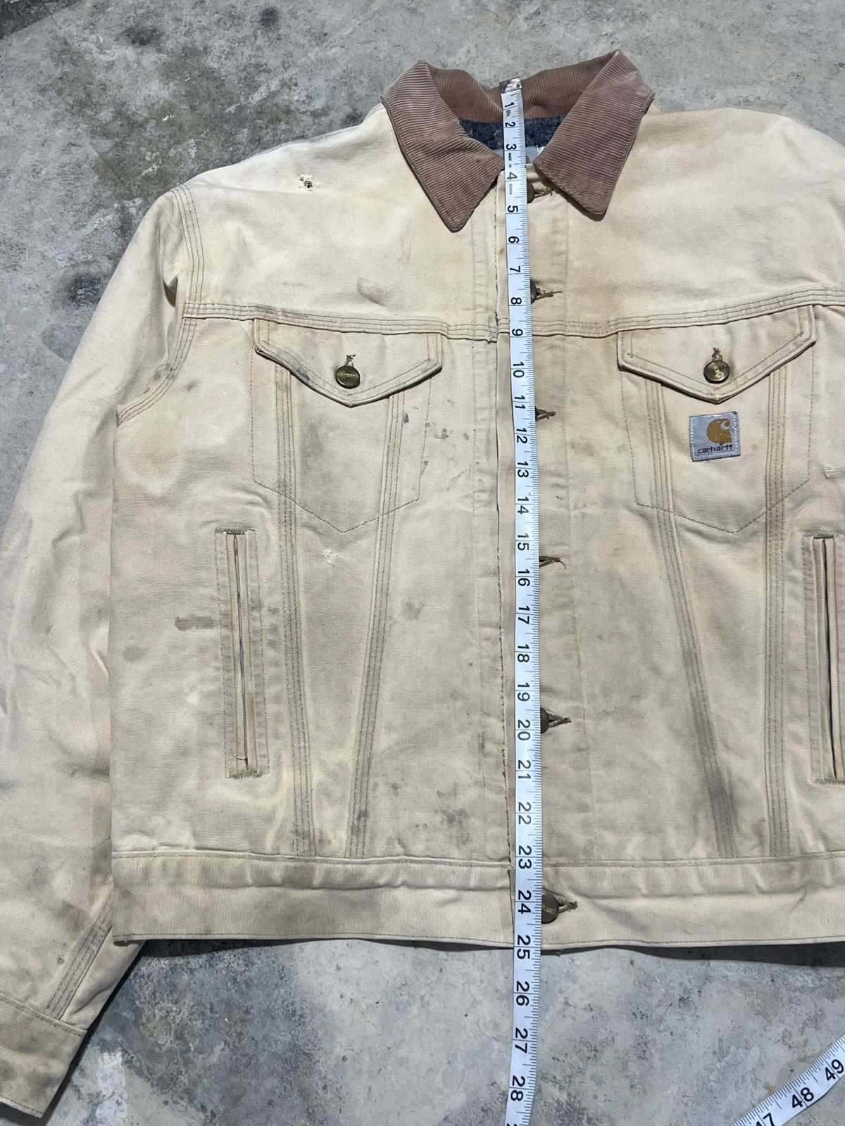 Carhartt Vintage Carhartt Dayton Blanket Lined Trucker Jacket Size US M / EU 48-50 / 2 - 8 Thumbnail