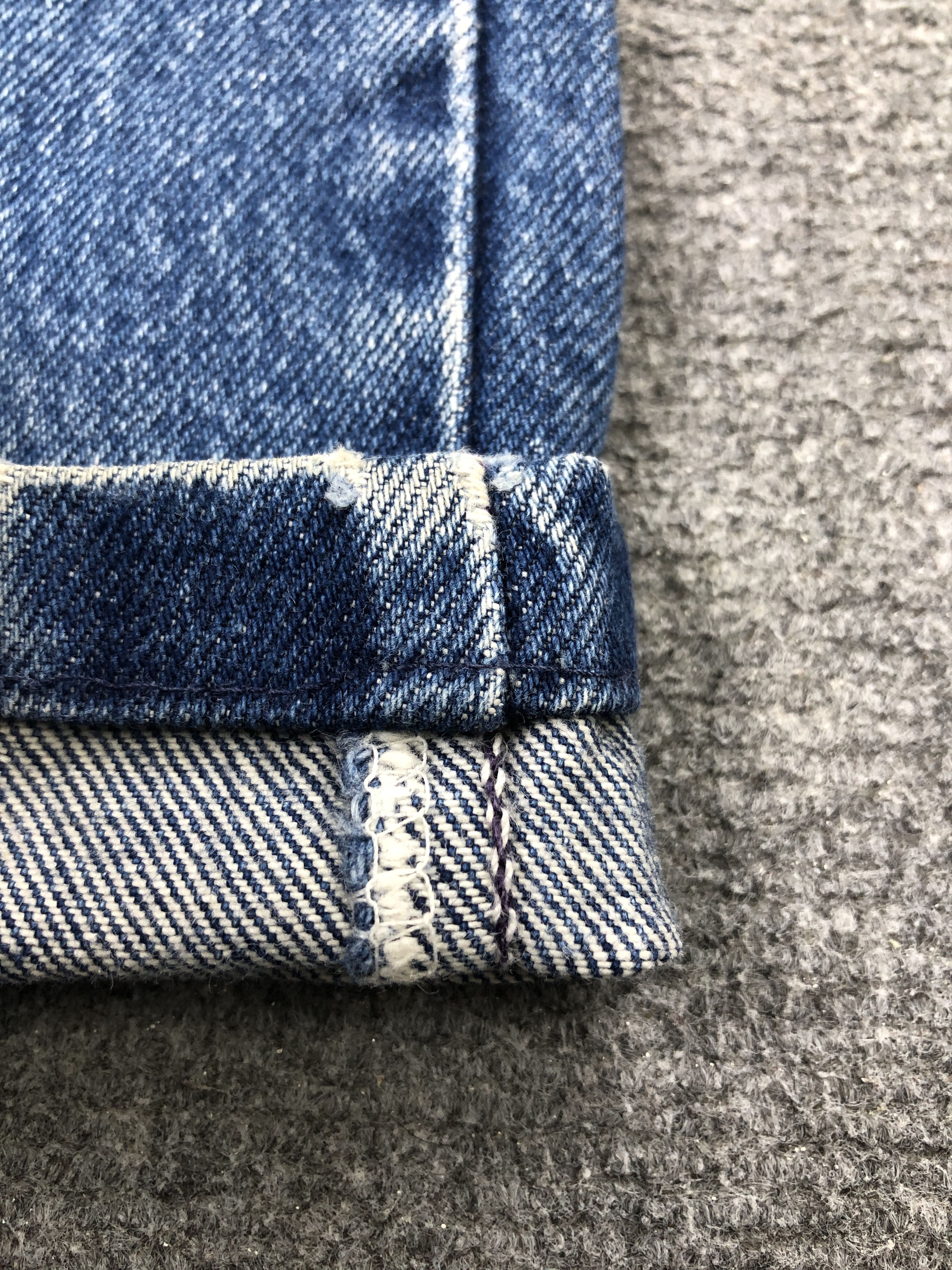 Levi's × Vintage 90s Vintage Levis 505 Faded Blue Jeans DP2526 Size US 33 - 9 Thumbnail