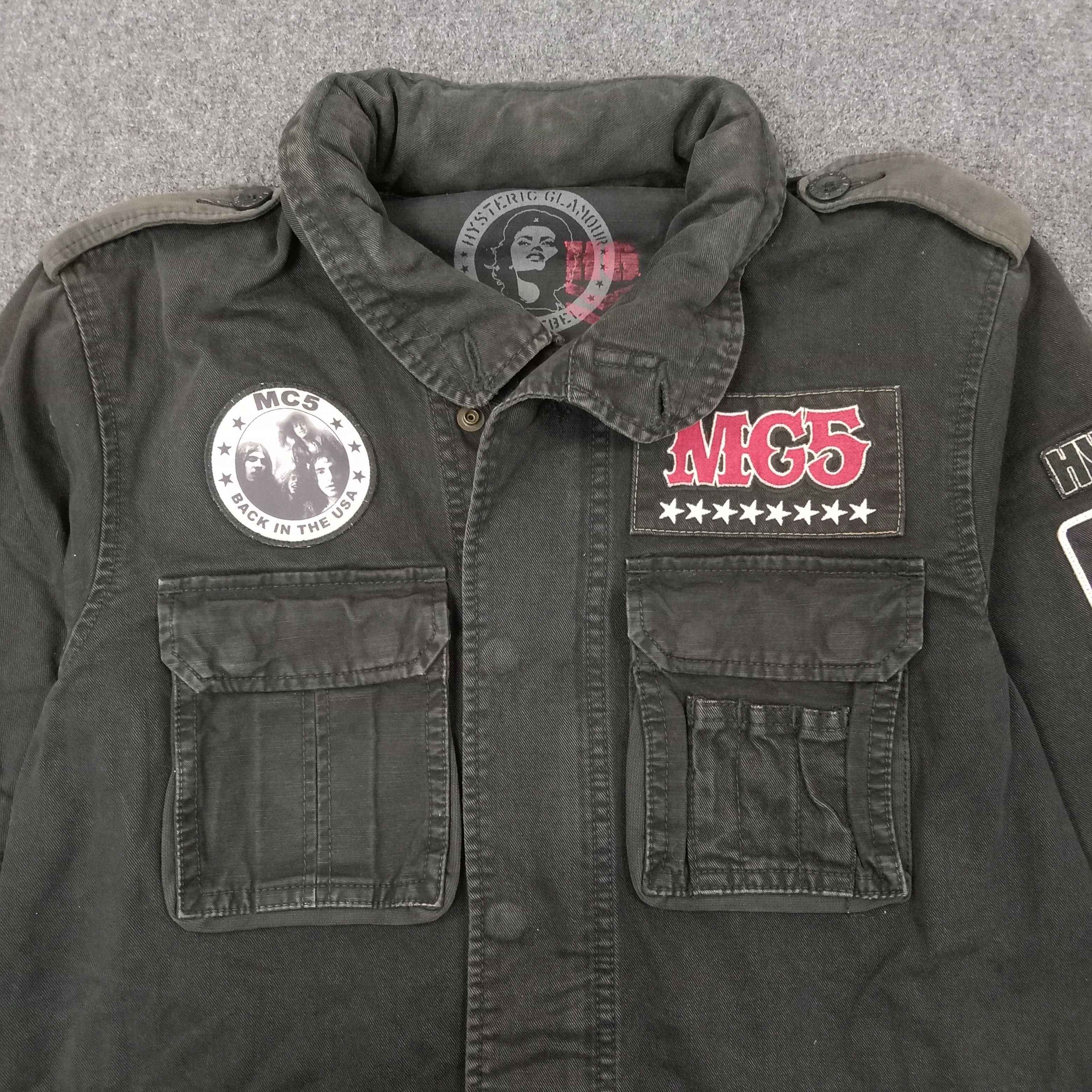 Hysteric Glamour Hysteric Glamour Japanese Brand Utility Jacket C224N27 Size US L / EU 52-54 / 3 - 6 Thumbnail