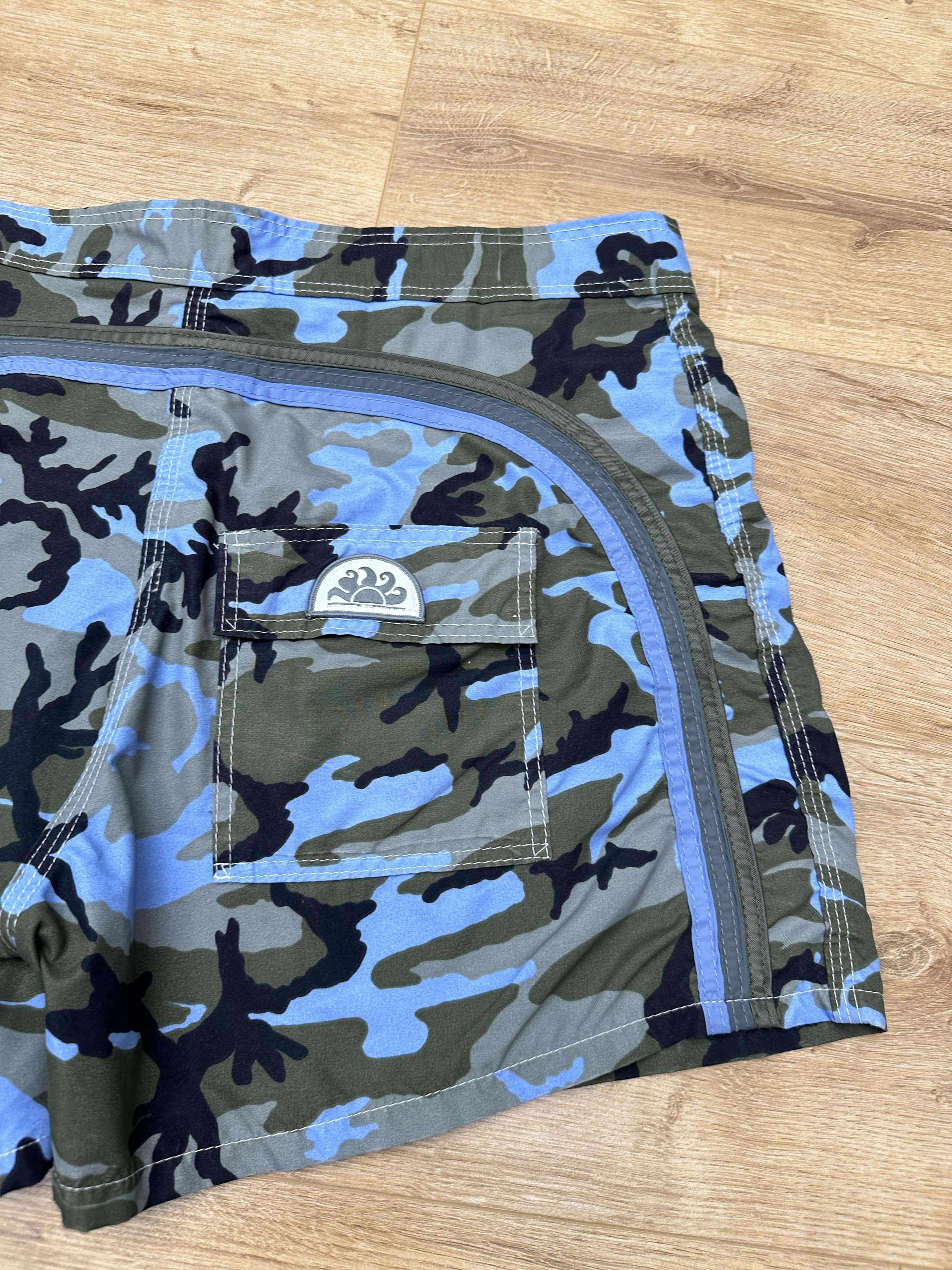 Sundek Sundek 34 Camouflage Beach Shorts Trunks Bath Size 34 S M Size US 34 / EU 50 - 4 Thumbnail
