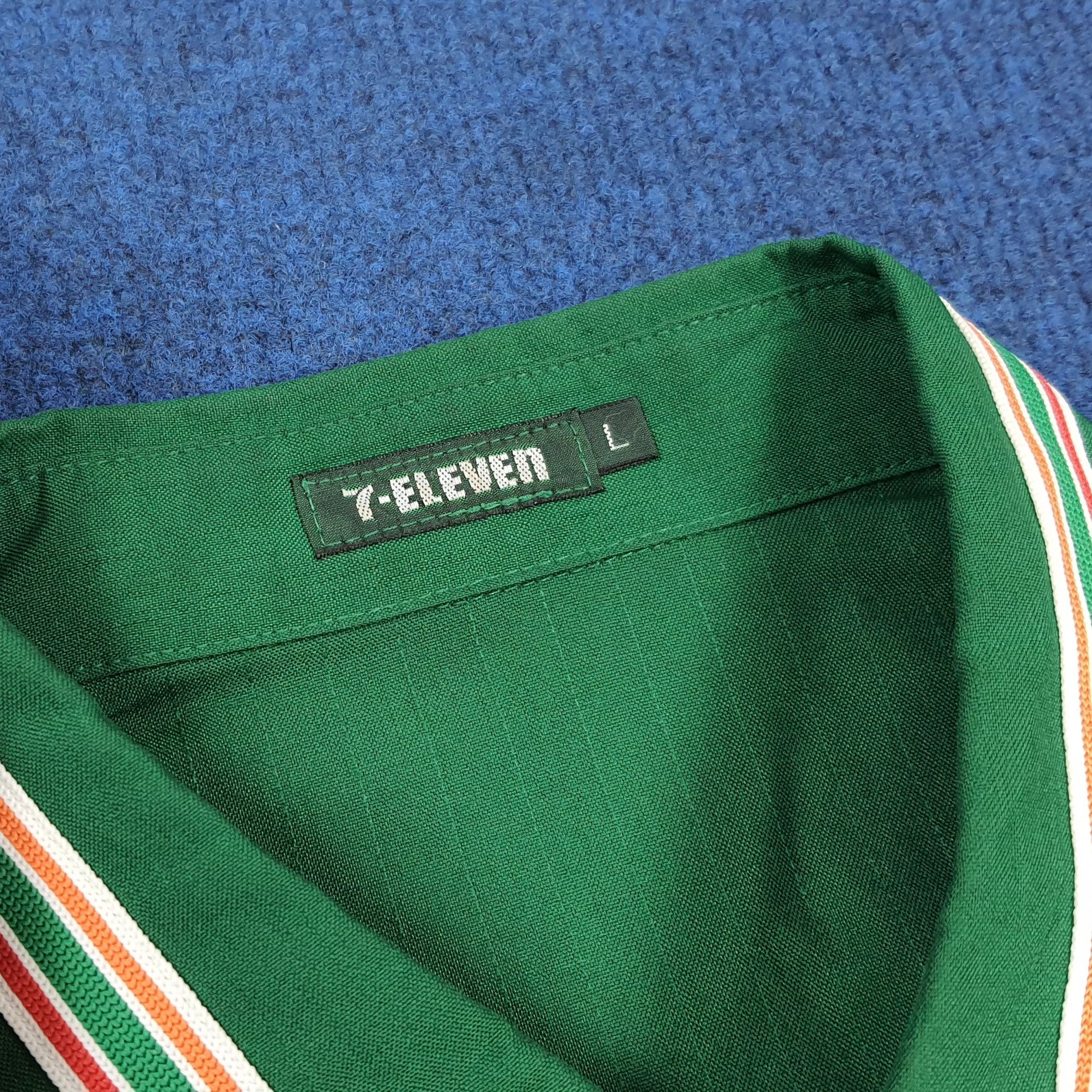 Japanese Brand Vintage 7 Eleven Japan Staff Uniform Work Jacket C299N57 Size US L / EU 52-54 / 3 - 6 Thumbnail