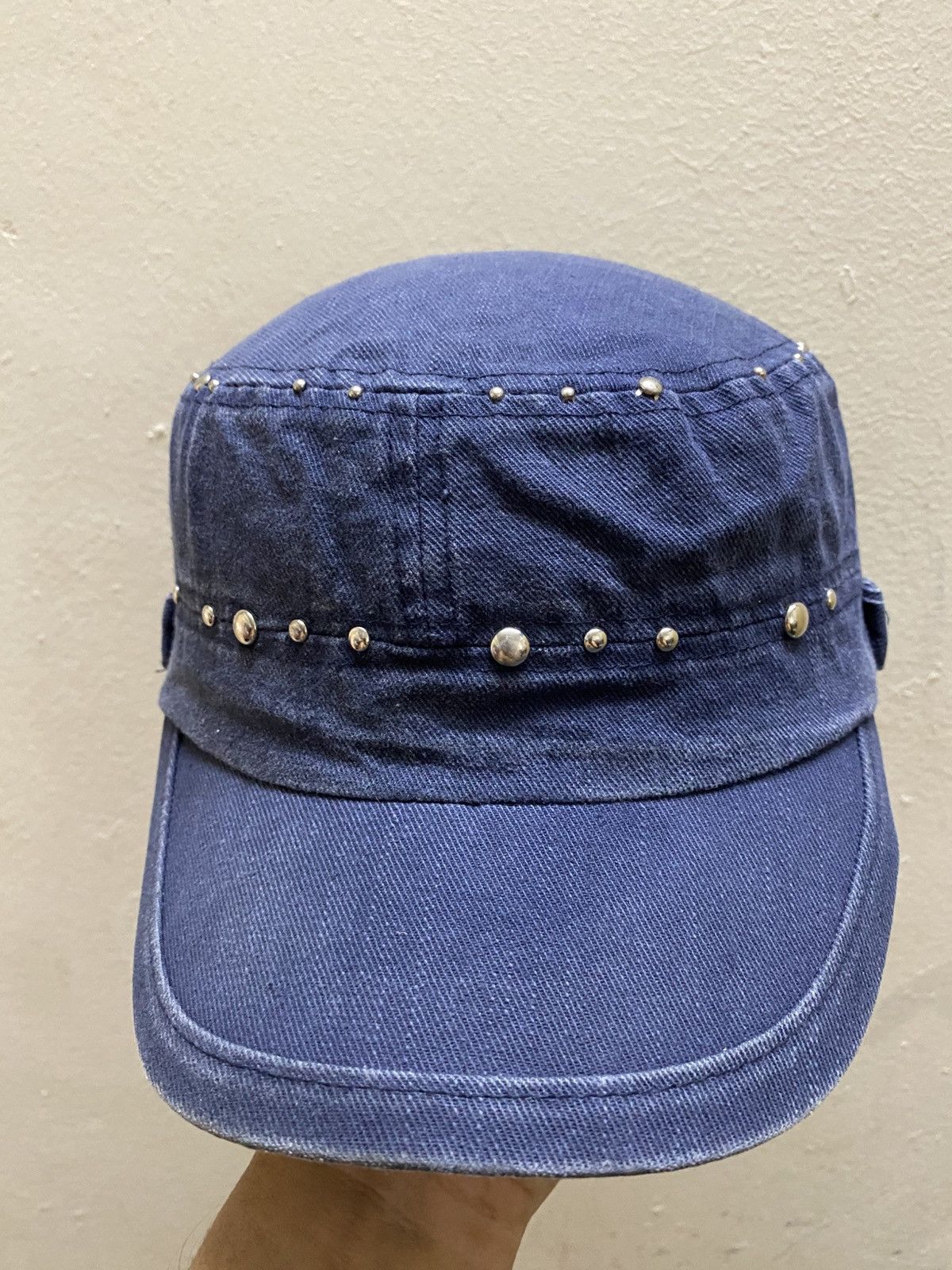 KMRii Gothic Pierced Studded Cadet Hat Size ONE SIZE - 2 Thumbnail