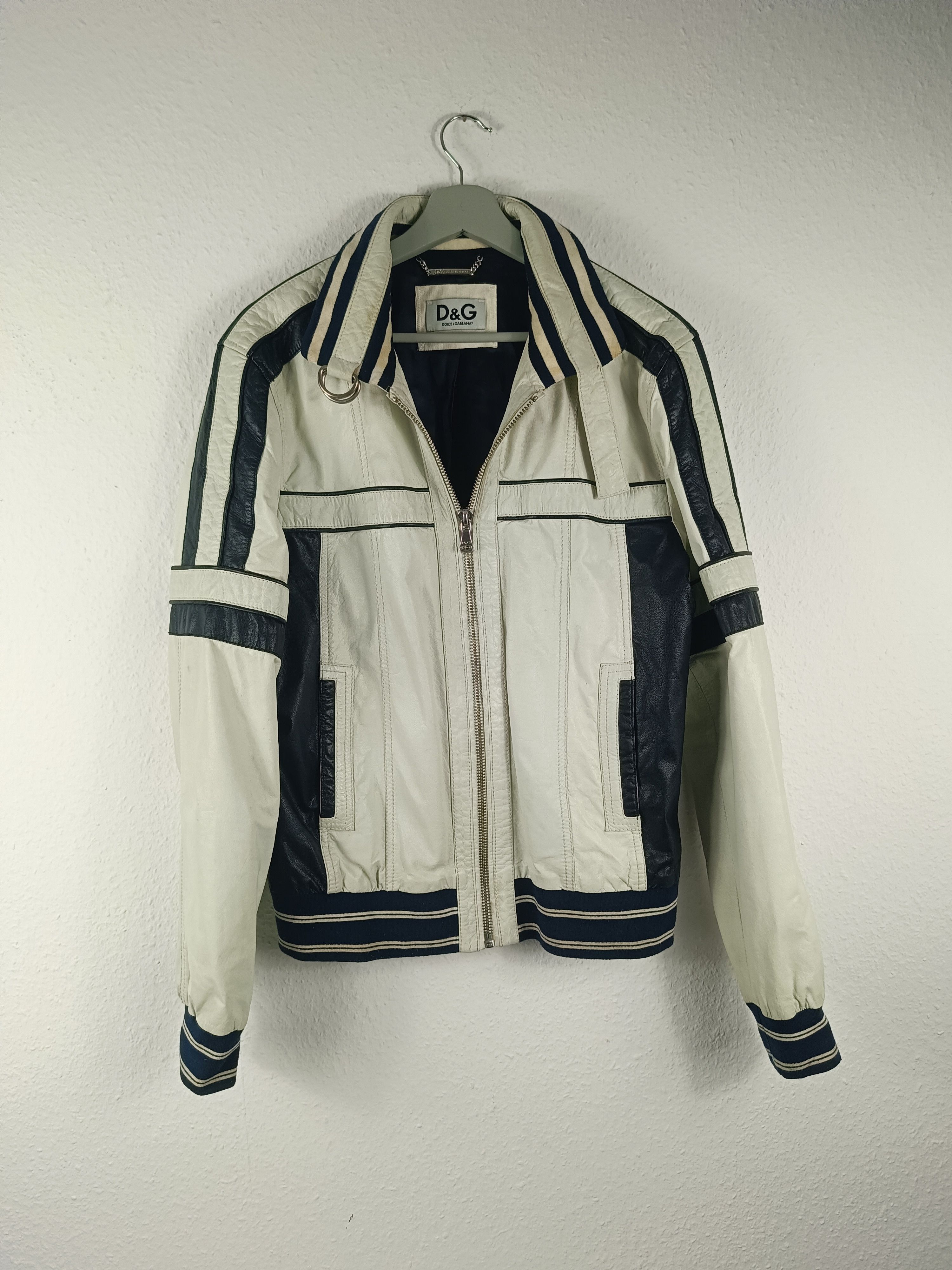 Dolce & Gabbana Leather jacket Dolce and Gabbana size medium Size US M / EU 48-50 / 2 - 1 Thumbnail