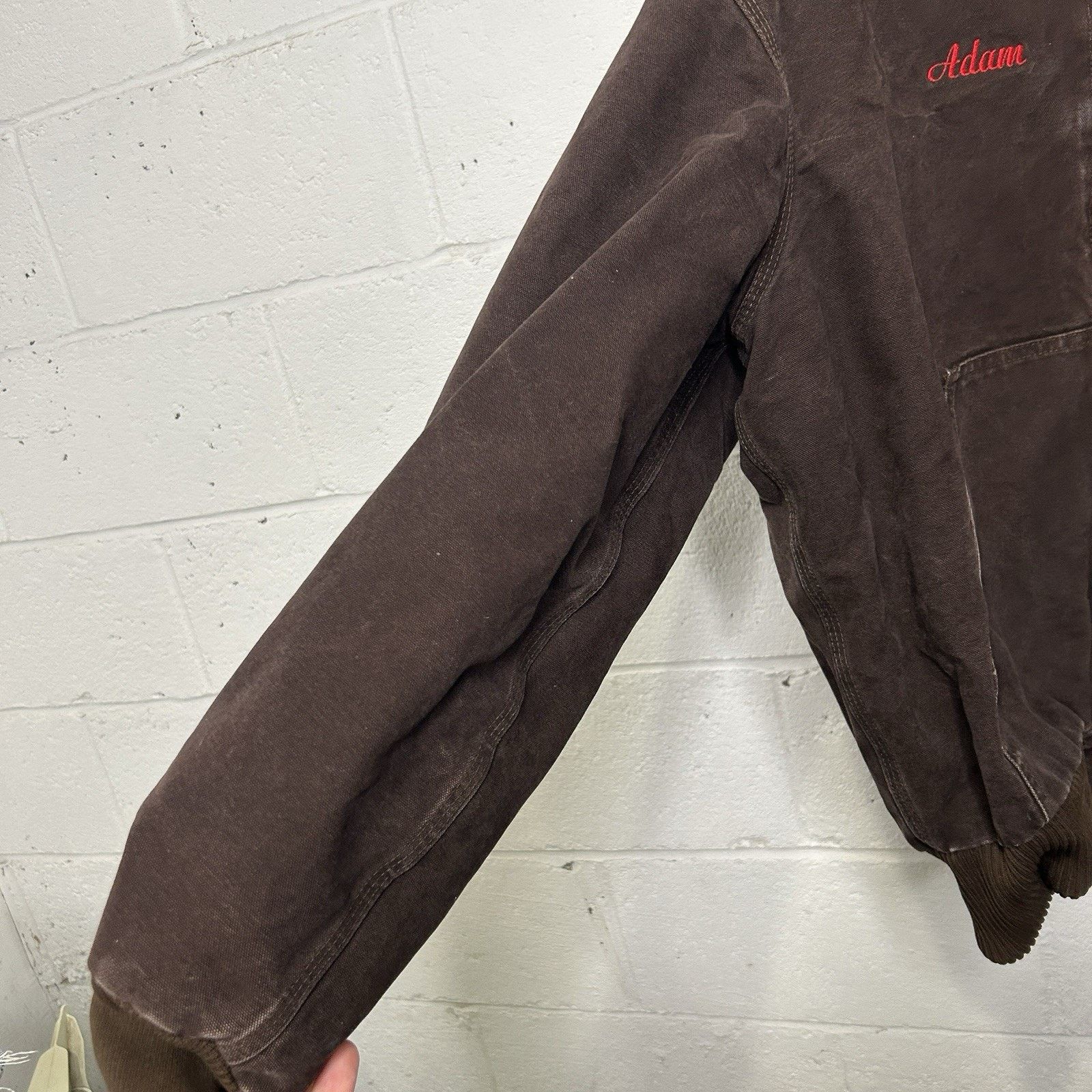 Carhartt Vintage Carhartt Hooded Active Jacket “Dark Brown” J130 DKB Size US L / EU 52-54 / 3 - 9 Thumbnail