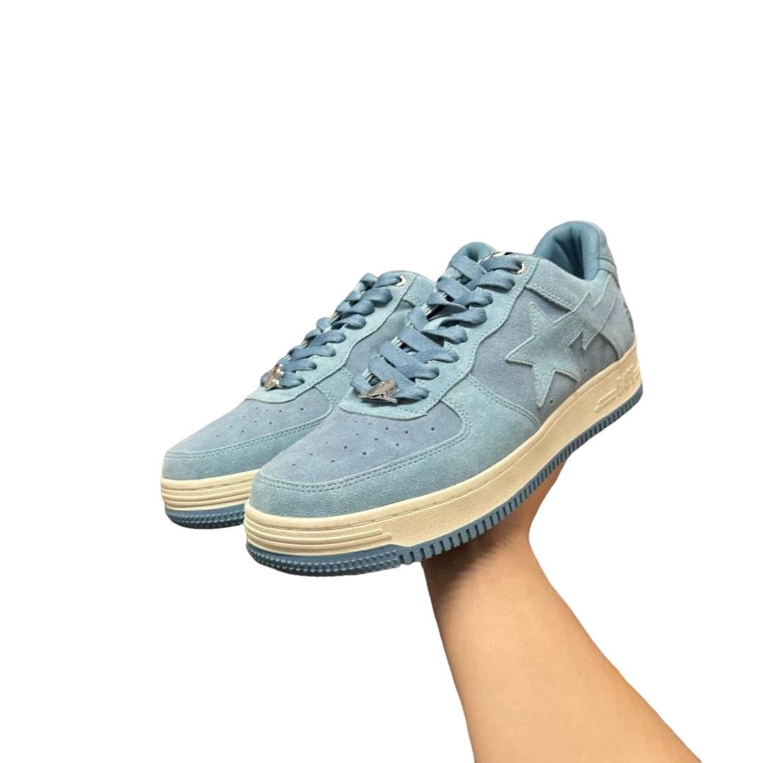 Bape BAPE Bape Sta Suede Low-Top Sneakers US 12 Size US 12 / EU 45 - 1 Thumbnail