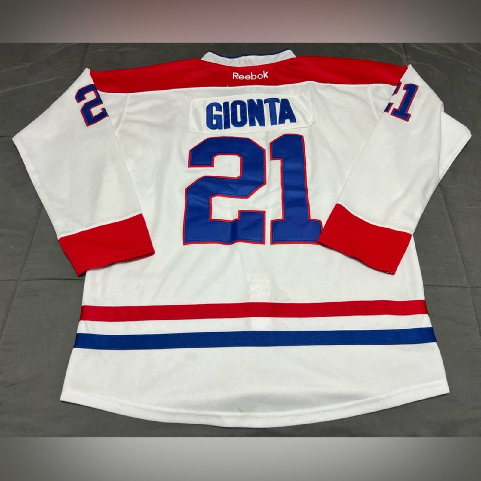 Ccm Montreal Canadians Jersey Gionta Fight Strap Made in Canada Size US XL / EU 56 / 4 - 2 Thumbnail