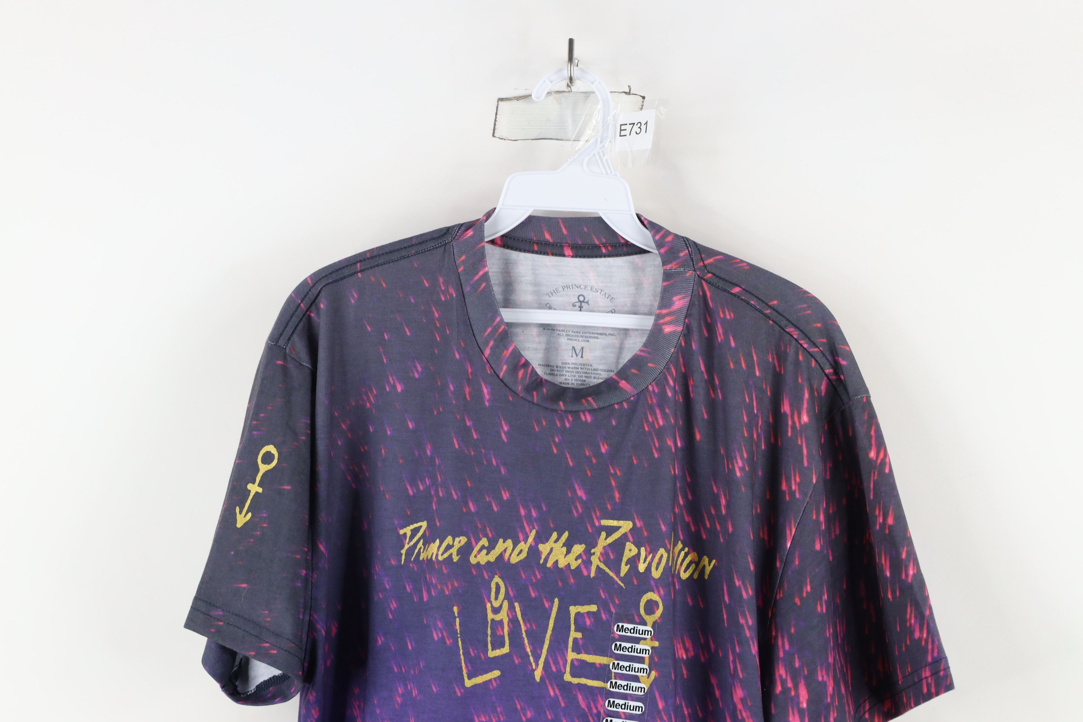 Vintage Deadstock Vintage Prince and the Revolution Tour T-Shirt Size US M / EU 48-50 / 2 - 2 Thumbnail