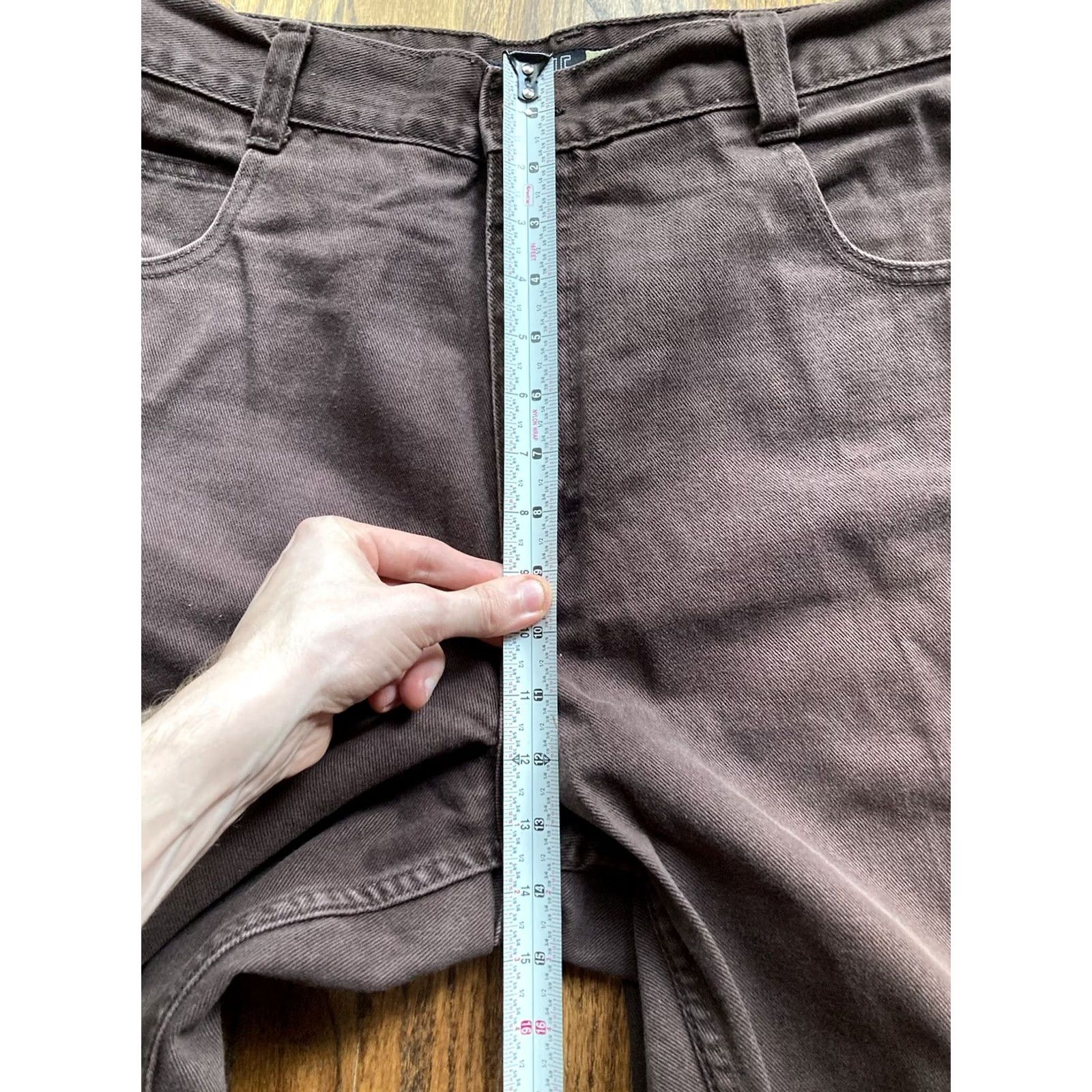Southpole VINTAGE Southpole Shorts Jeans Mens 36 Baggy Brown Hip Hop Streetwear Size US 36 / EU 52 - 5 Thumbnail