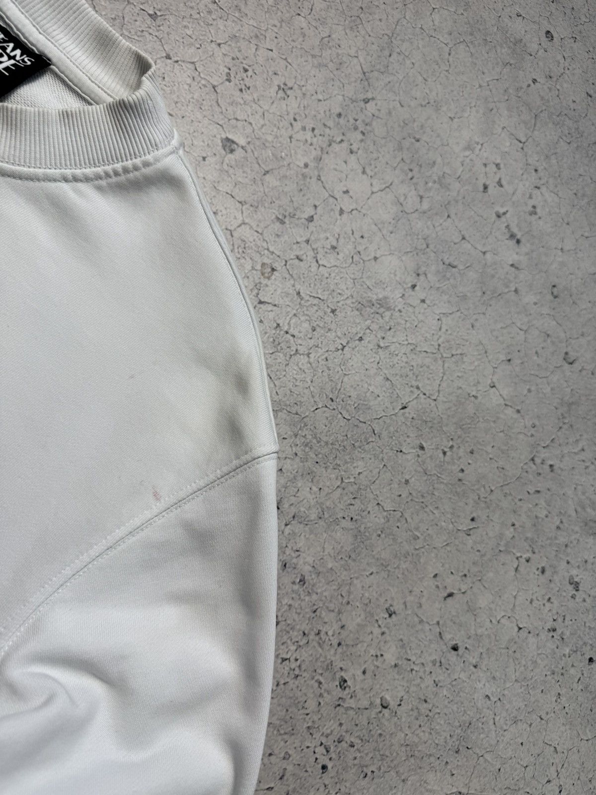 Versace Jeans Couture Versace Jeans Couture Big Logo White Sweatshirt Size US L / EU 52-54 / 3 - 11 Thumbnail