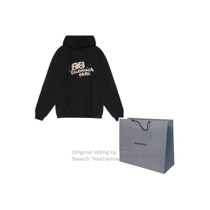 Balenciaga Balenciaga Hand Drawn Logo Hoodie for Men. Size US M / EU 48-50 / 2 - 2 Thumbnail