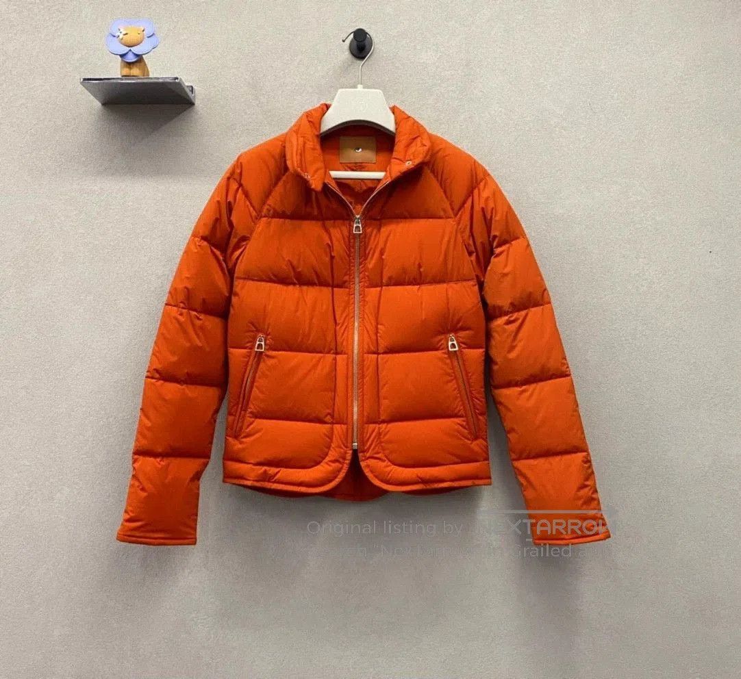 Hermes Hermes Orange Down Jacket XS. Size US XS / EU 42 / 0 - 1 Thumbnail