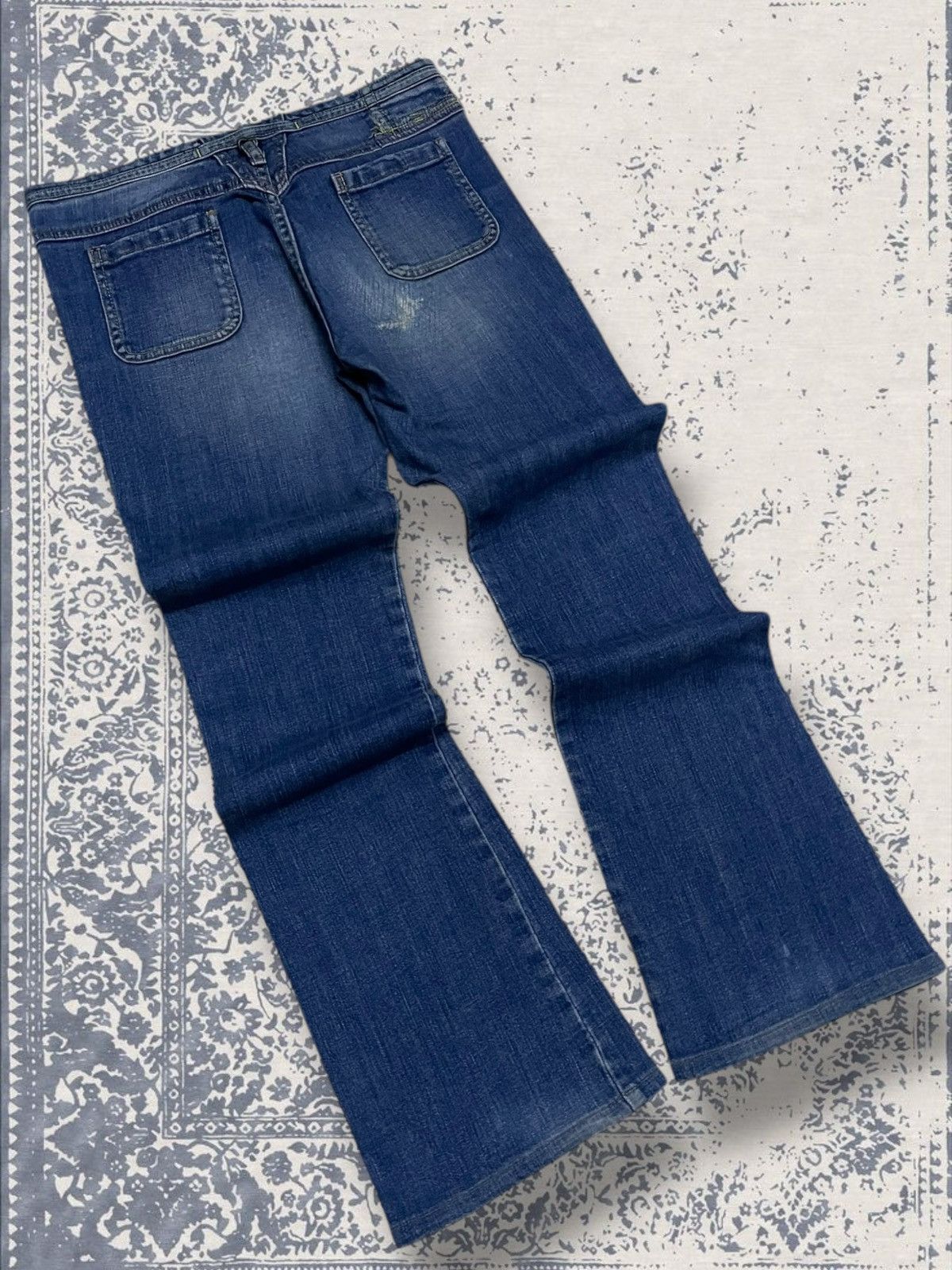 Designer × Japanese Brand × Vintage Vintage 1990s Designer Marithe Francois Girbaud Flared Denim Size US 29 - 9 Thumbnail