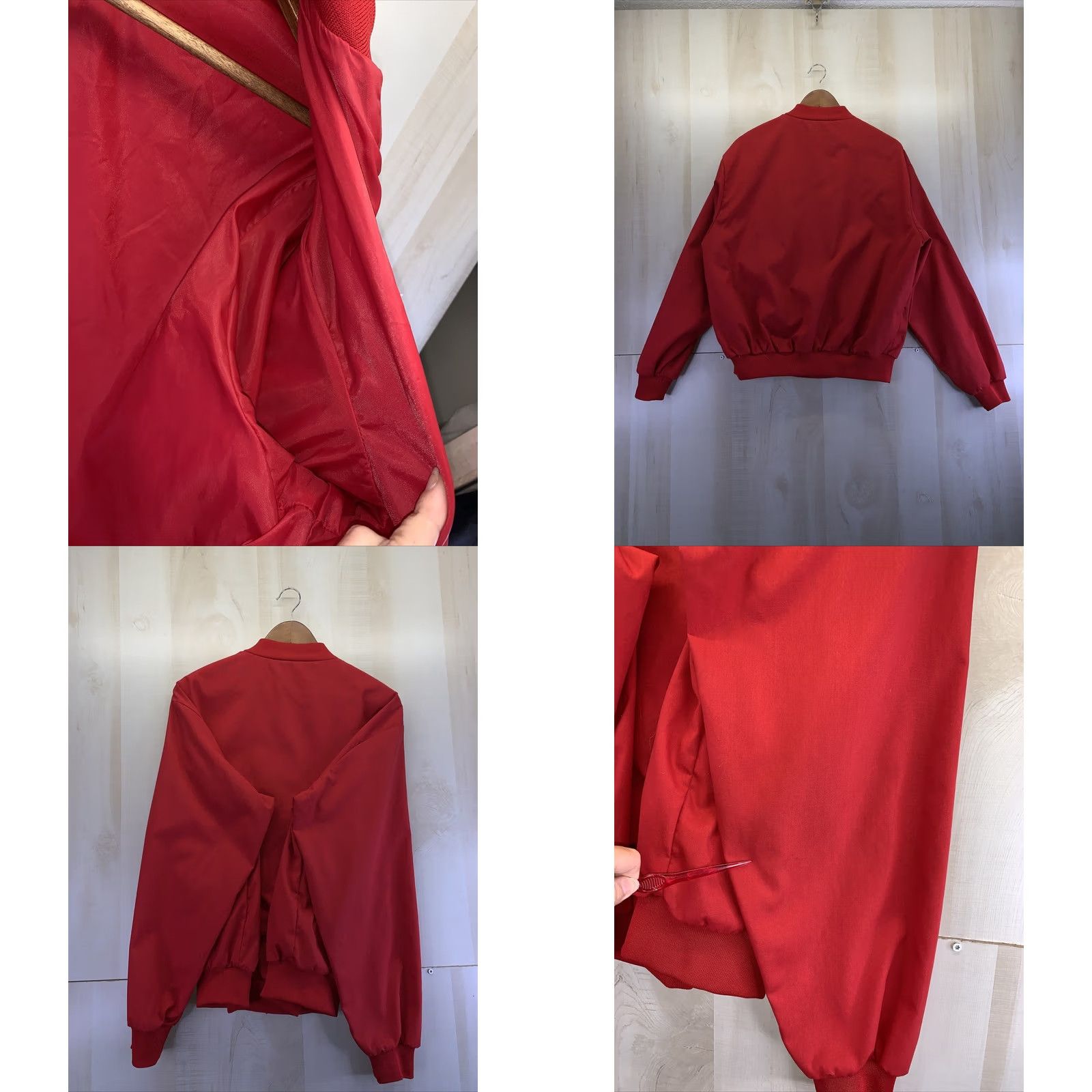 Dunbrooke VINTAGE Dupont Racing Dunbrooke USA Red Jacket Mens L 1970-80s Size US L / EU 52-54 / 3 - 8 Thumbnail