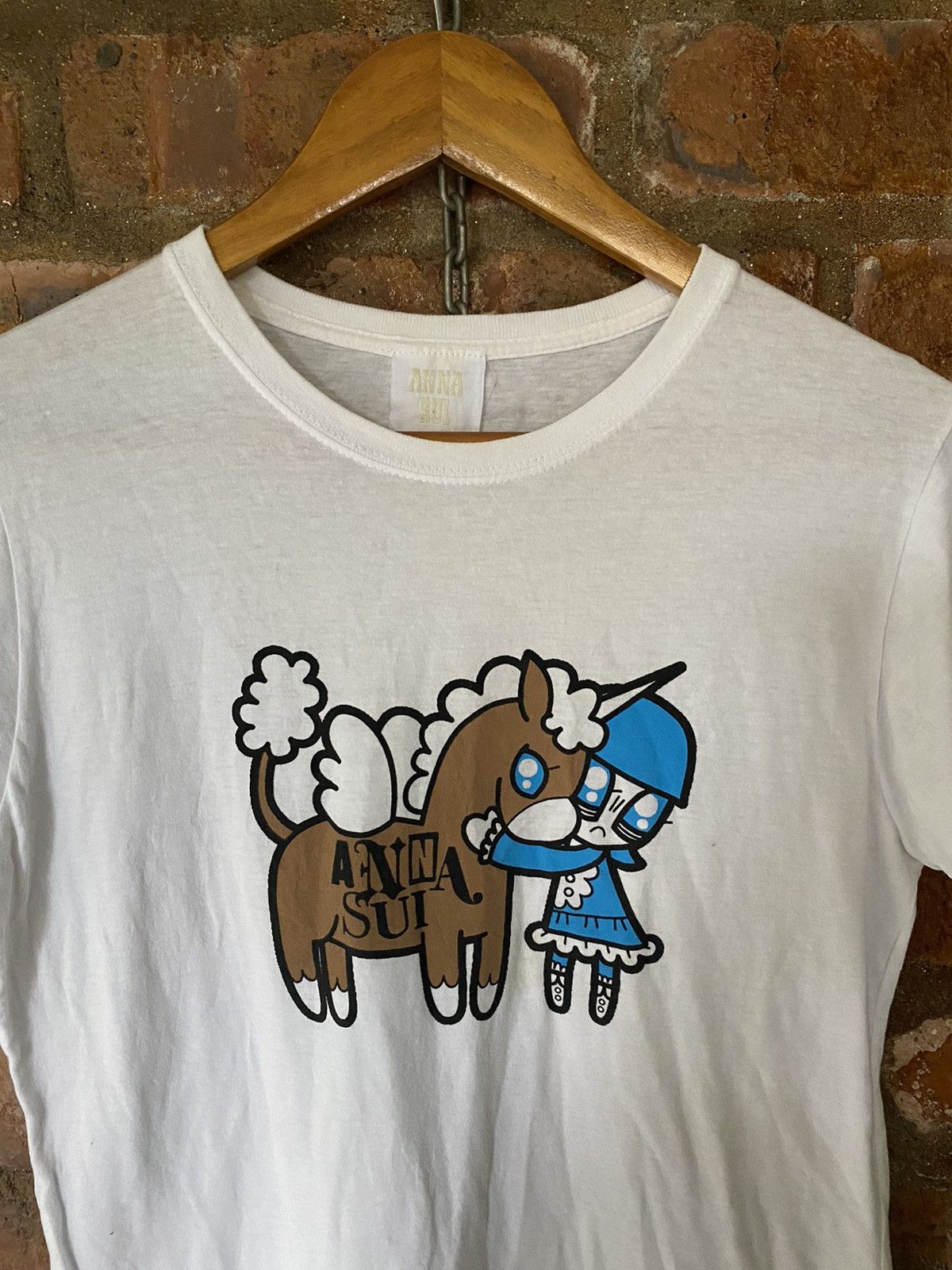 Anna Sui 1990s Anna Sui Unicorn Powerpuff girll tee Size S / US 4 / IT 40 - 3 Thumbnail