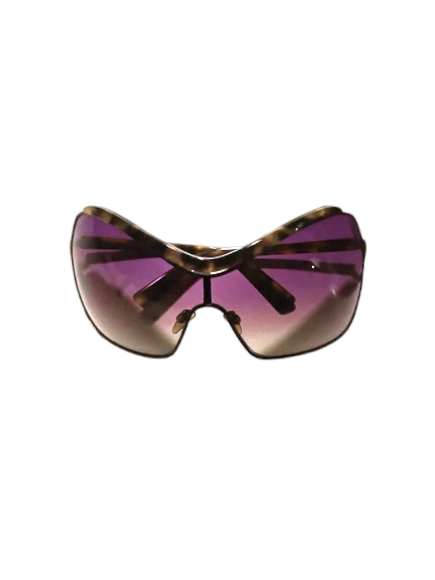 Roberto Cavalli Just Cavalli Purple Gradient Shield Sunglasses, Mid 2000s Size ONE SIZE - 1 Thumbnail