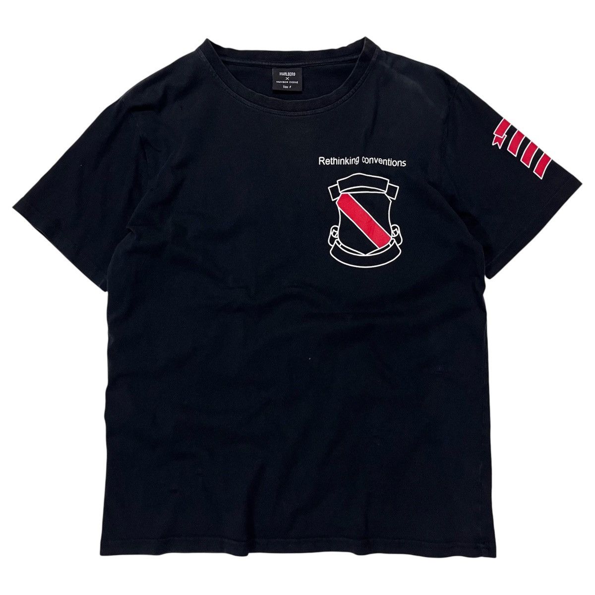 Number (N)ine Number nine marlboro tshirt Size US M / EU 48-50 / 2 - 1 Thumbnail