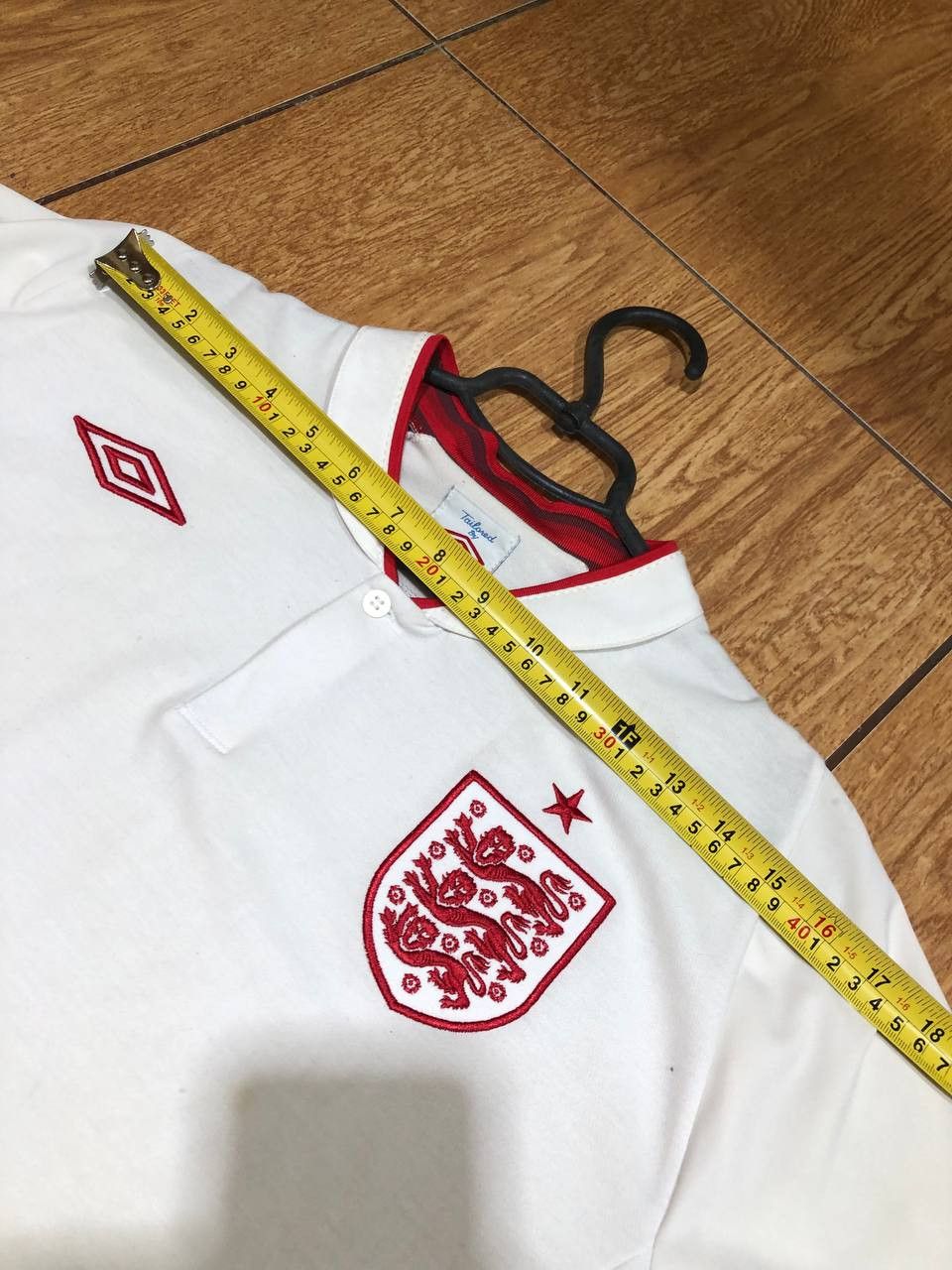 Umbro × Vintage England National Team Umbro Away Kit Soccer Jersey Size US XXL / EU 58 / 5 - 14 Thumbnail
