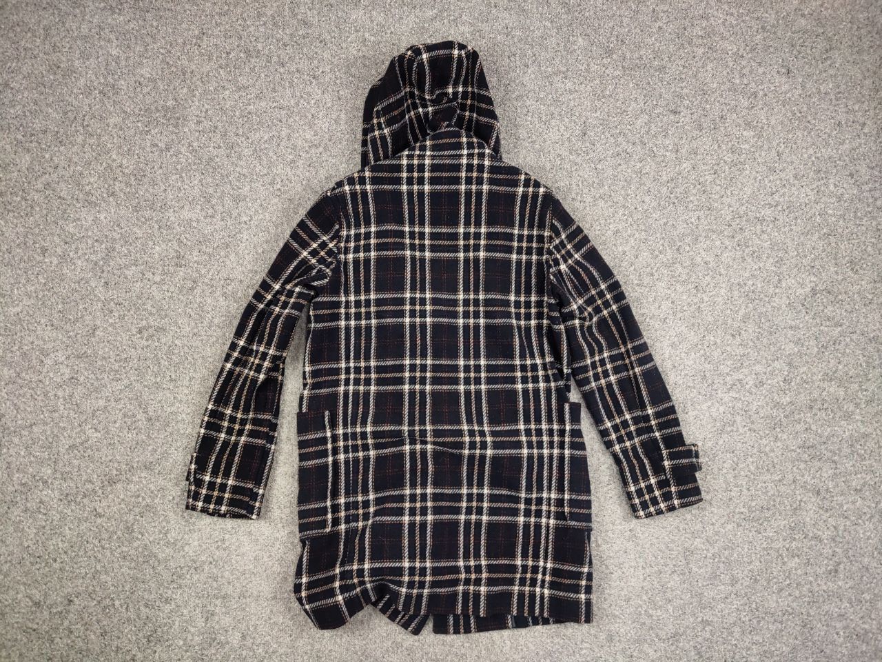 Paolo Pecora Paolo Pecora Design Duffle Checkered coat Wool Jacket Size US S / EU 44-46 / 1 - 13 Thumbnail