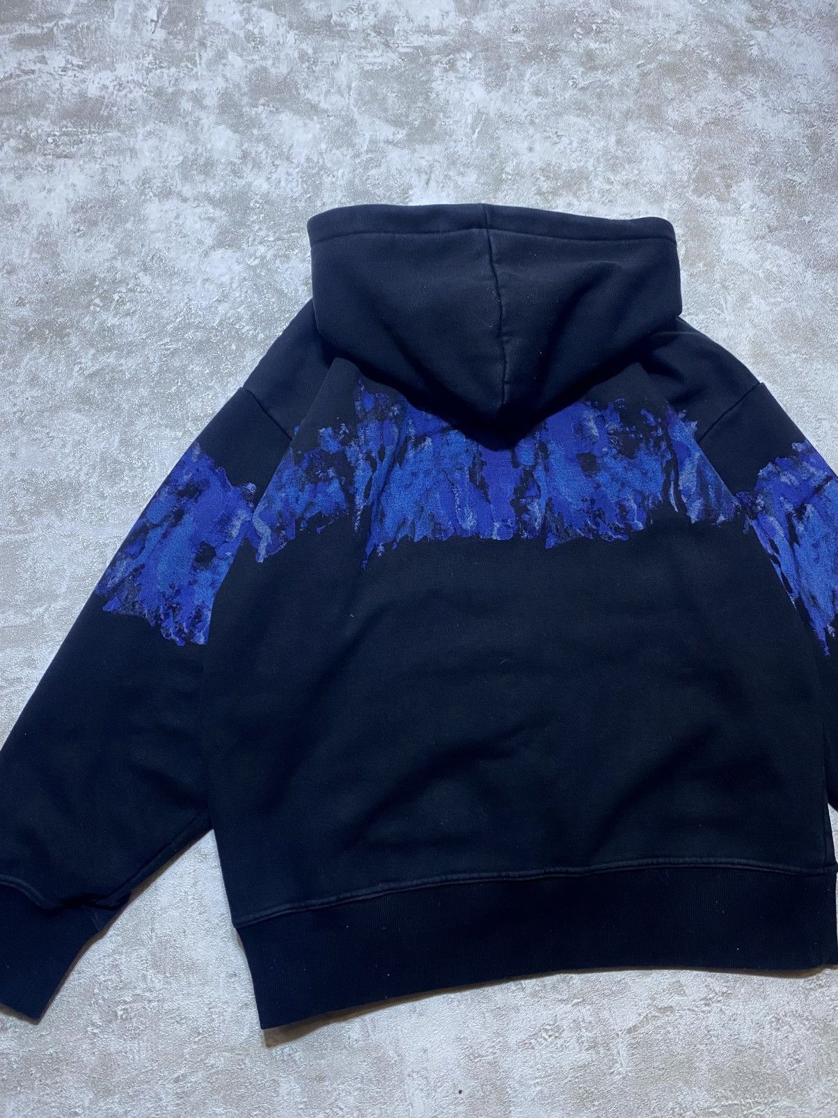 Pleasures PLEASURES Black Hoodie Blue Mountain Graphic Print Hype Y2K Size US M / EU 48-50 / 2 - 5 Thumbnail