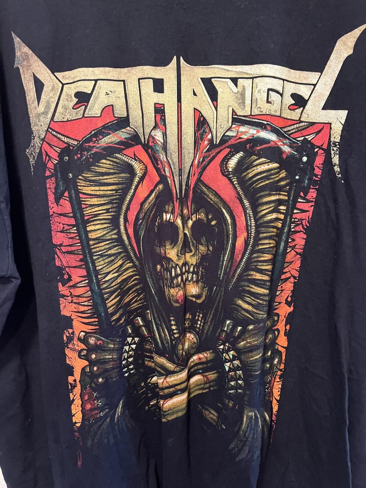 Other Death Angel The Bay Strikes Back 2022 Tour Black Graphic TSh Size ONE SIZE - 3 Thumbnail