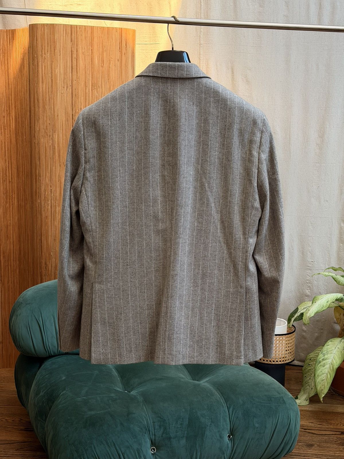 Other Octobre Editions Flannel Pinstripe Suit Size 42R - 2 Thumbnail