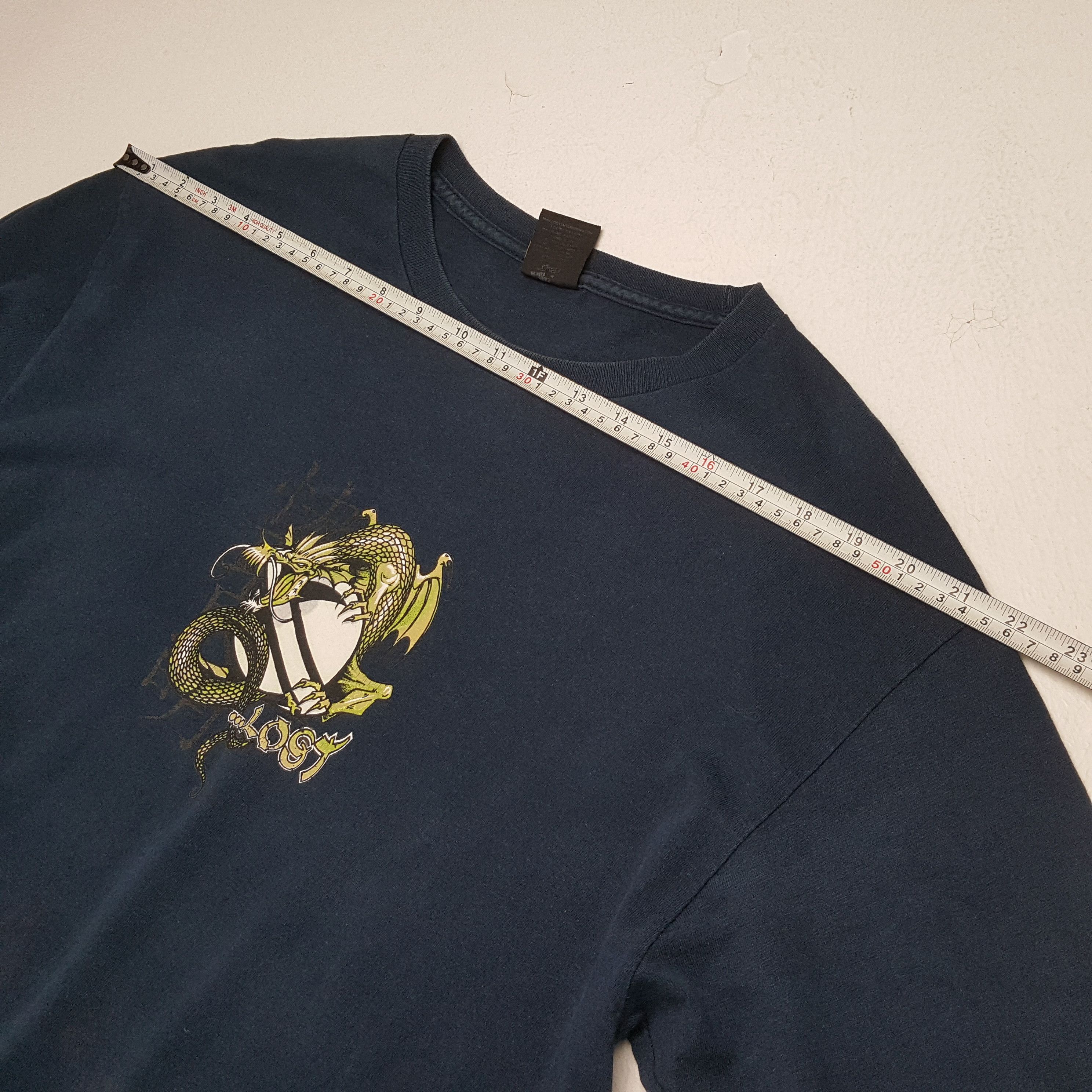 Lost Enterprises × Vintage LOST Center Design Skateboard Style Long Sleeve Tshirt Size US L / EU 52-54 / 3 - 4 Thumbnail