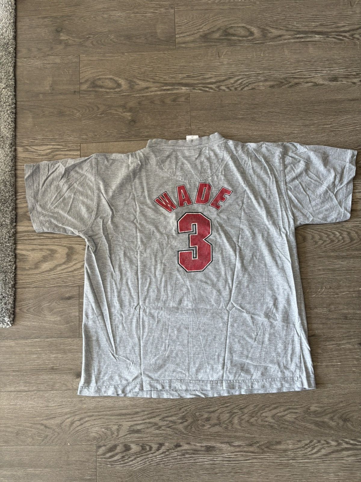 NBA Miami Heat D Wade Tee Size US M / EU 48-50 / 2 - 1 Thumbnail