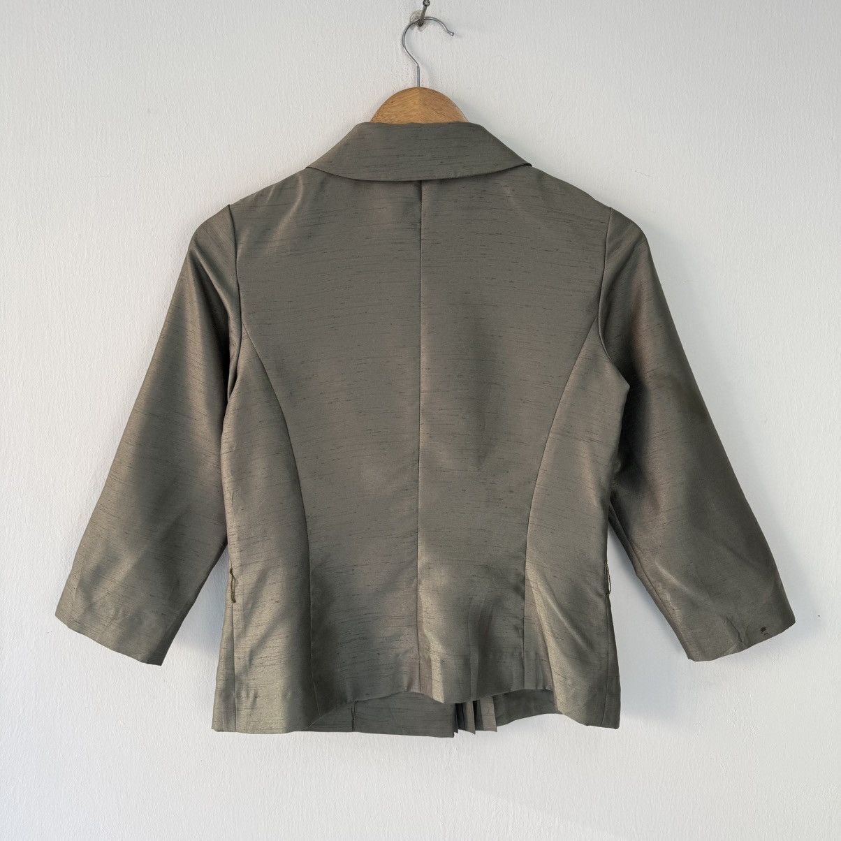 Balenciaga Balenciaga Pleated Blouse Size S / US 4 / IT 40 - 2 Thumbnail