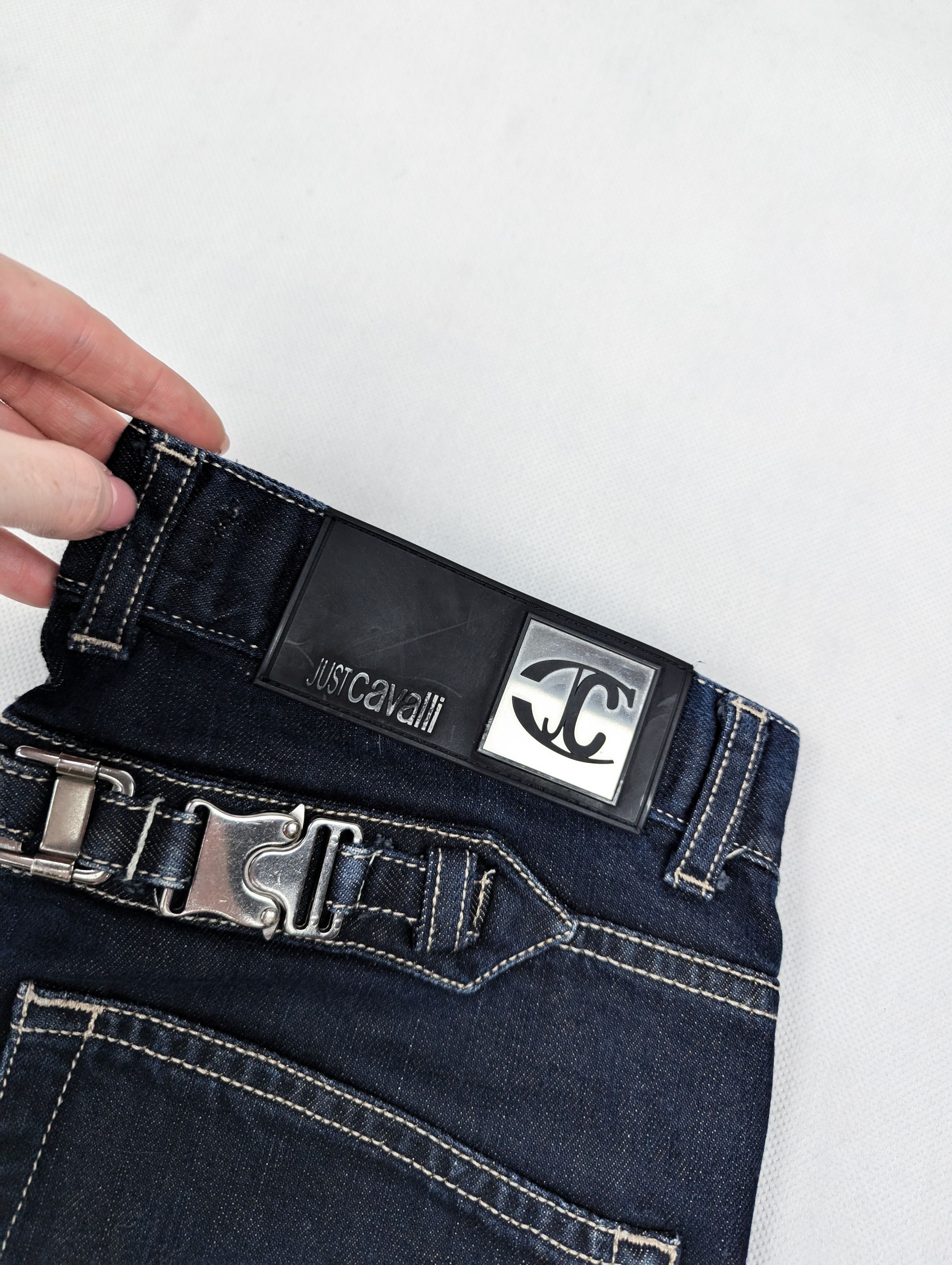 Just Cavalli Just Cavalli navy denim jeans 32 Size US 32 / EU 48 - 3 Thumbnail