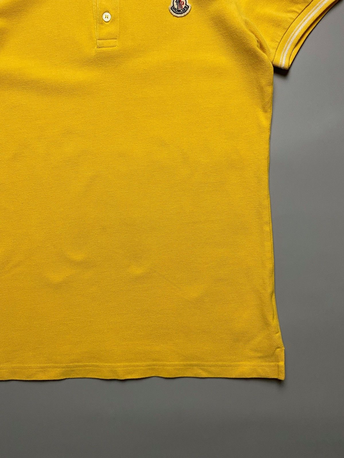 Moncler Moncler Yellow Polo Shirt 12/152 Size XS / US 0-2 / IT 36-38 - 17 Thumbnail