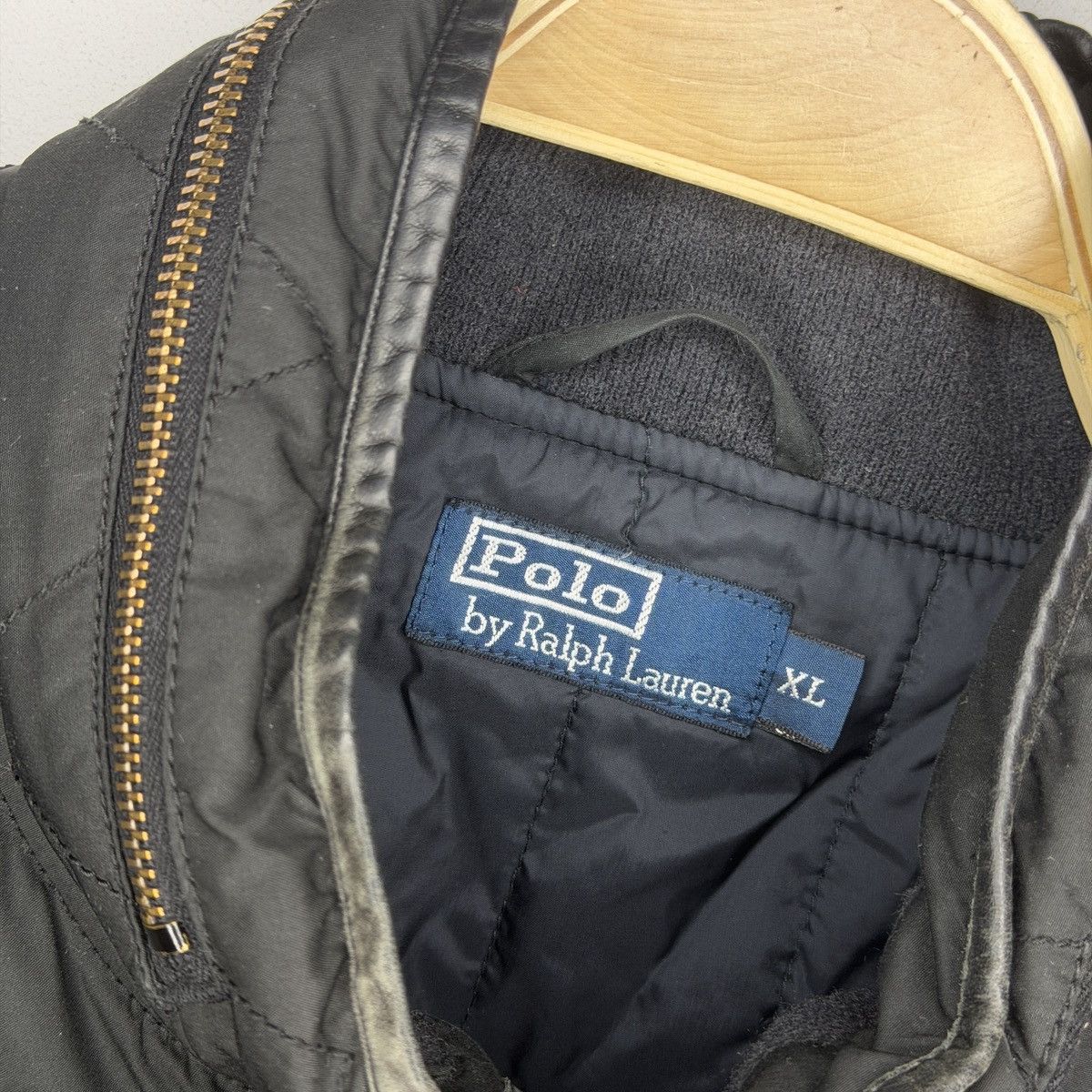 Polo Ralph Lauren Polo Ralph Lauren Hunting/Fishing Jacket Black Nylon Coat Size US XL / EU 56 / 4 - 6 Thumbnail