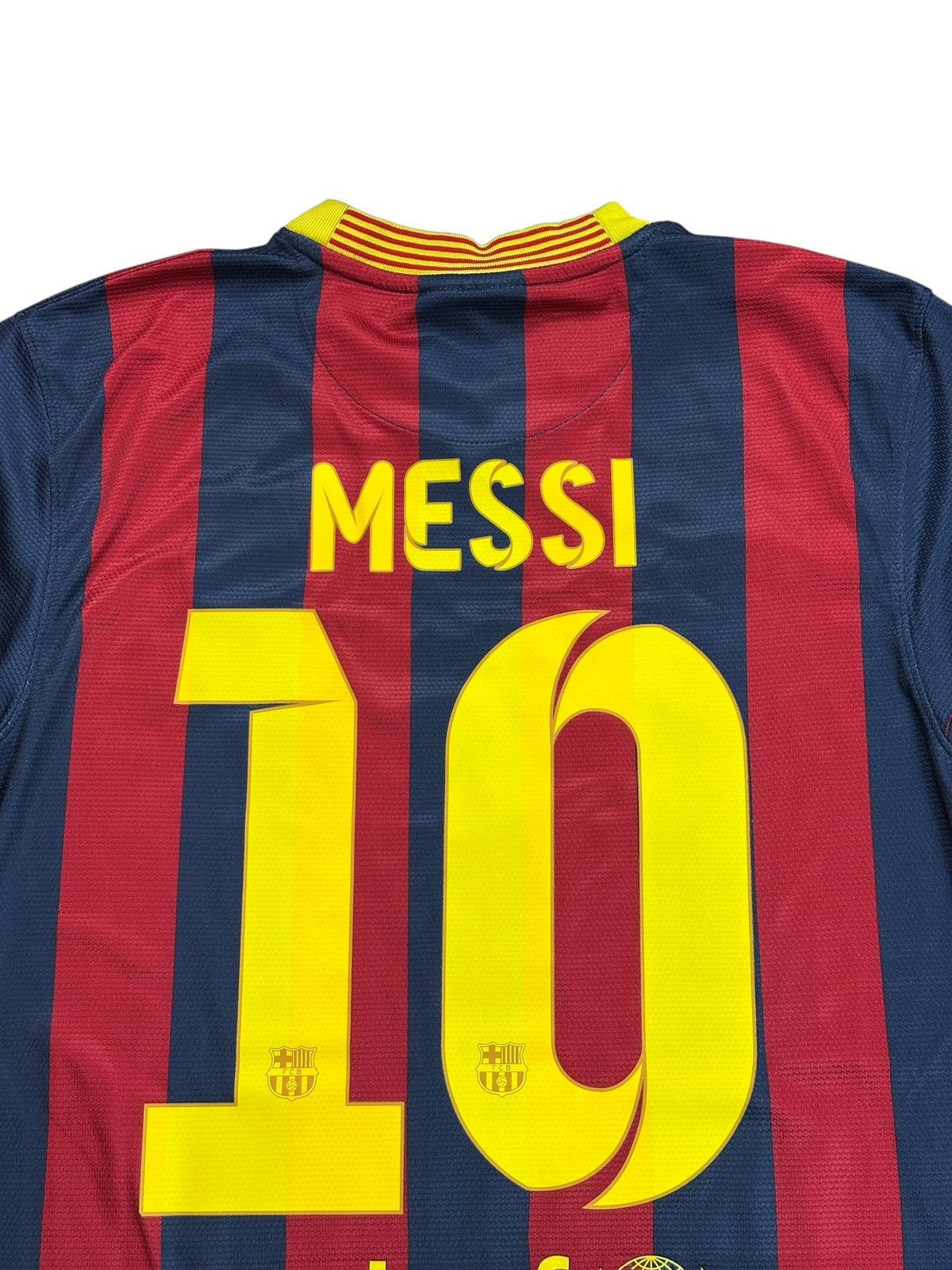 Nike Barcelona 2013/14 Messi Home Soccer Jersey Size US S / EU 44-46 / 1 - 4 Thumbnail
