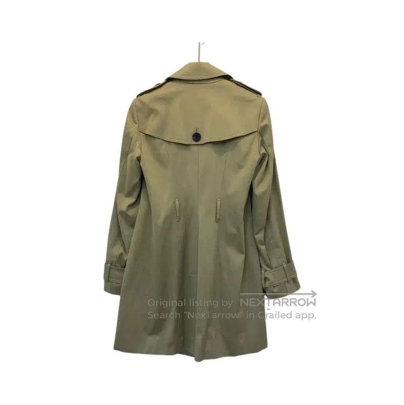 Burberry Burberry Women's Mid-Length Trench Coat in Khaki. Size S / US 4 / IT 40 - 2 Thumbnail